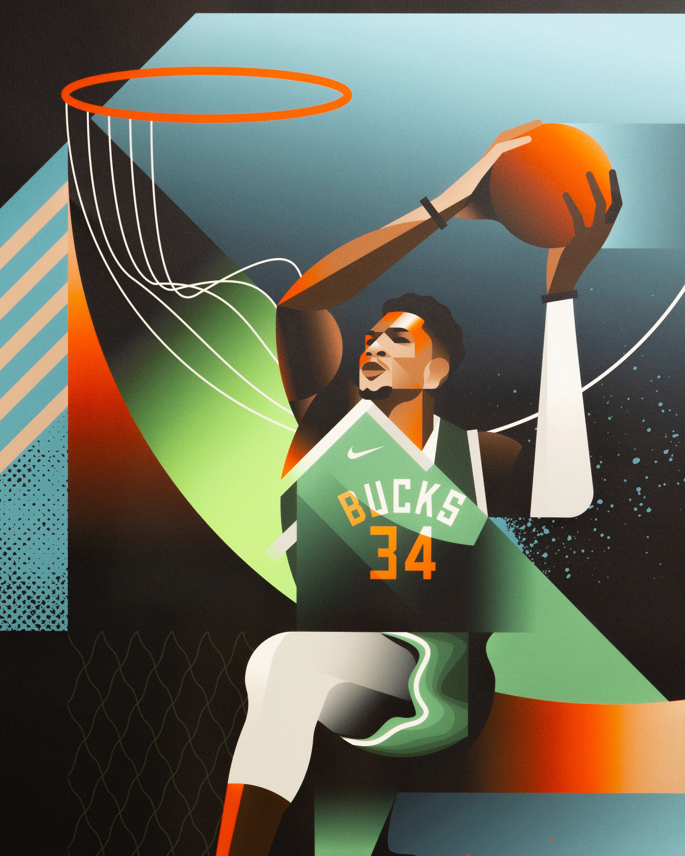 2834x3543 Giannis Antetokounmpo. Basketball Poster - Behance