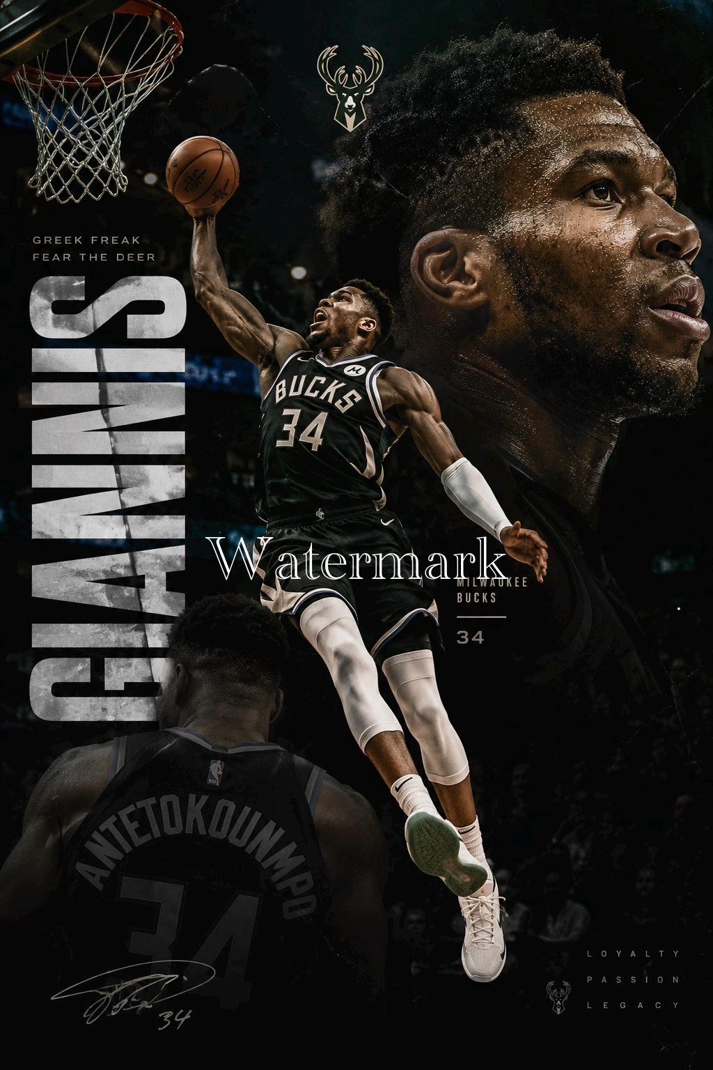1024x1536 Buy Nba Poster Giannis Antetokounmpo Online In India