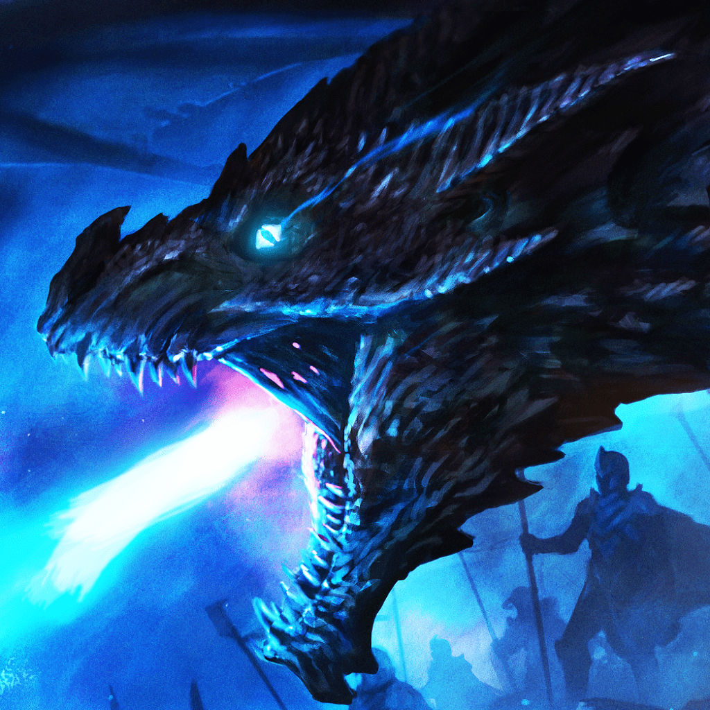 1024x1024 Ice Dragon Avatar