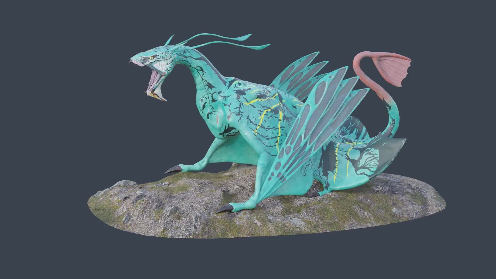 1920x1080 Inkran Dragon, Avatar