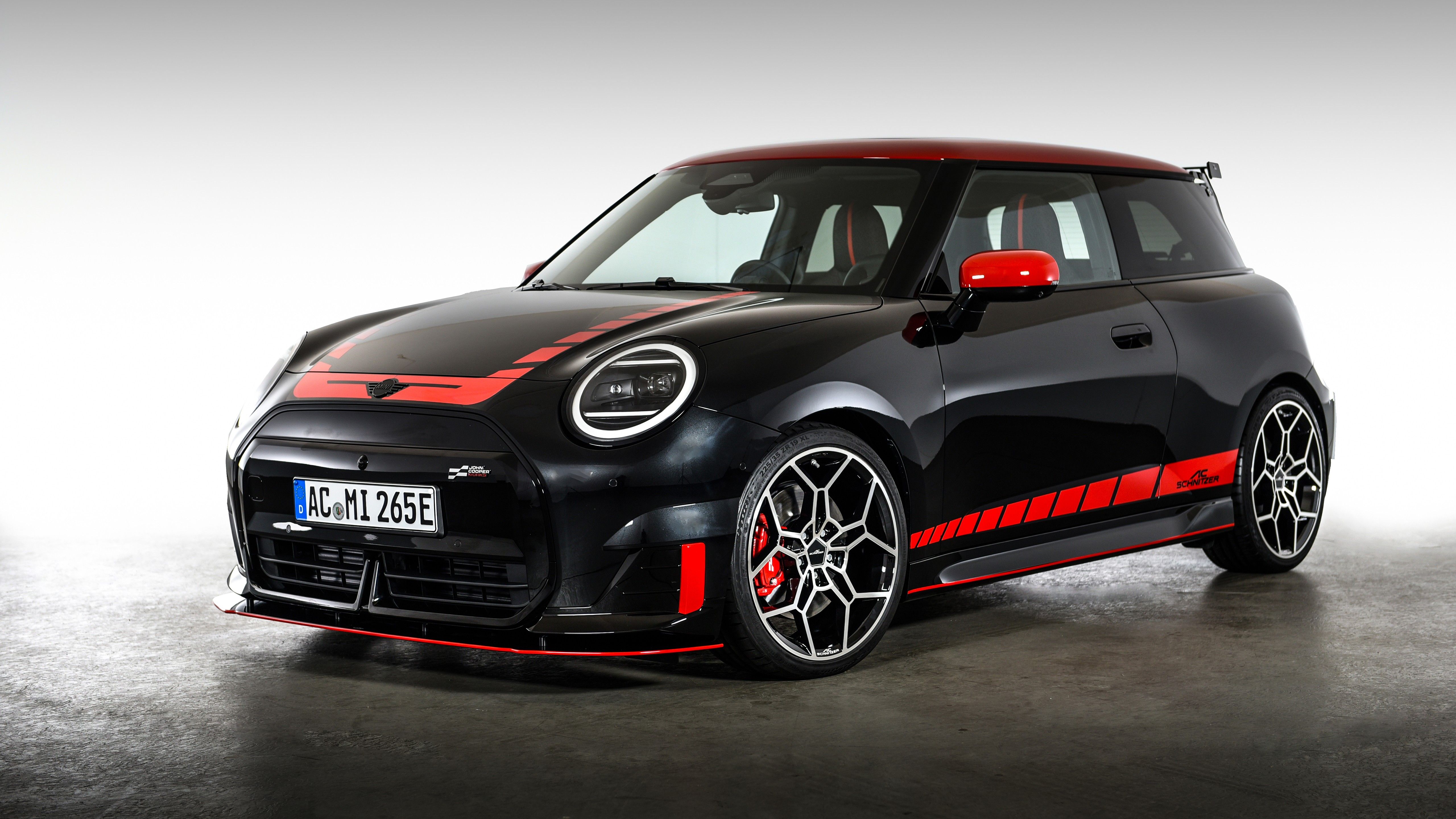 5120x2880 AC Schnitzer MINI Cooper SE John Cooper Works Trim 2025 car 4K 5K HD Cars Wallpaper