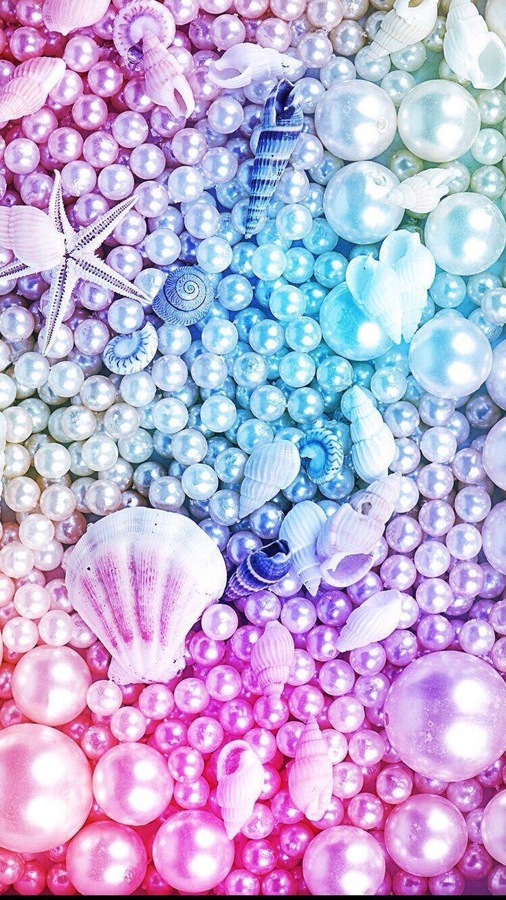 736x1309 Korn, #HandyHintergrundeinhorn #Korn. Mermaid wallpaper, Rainbow wallpaper, iPhone background wallpaper
