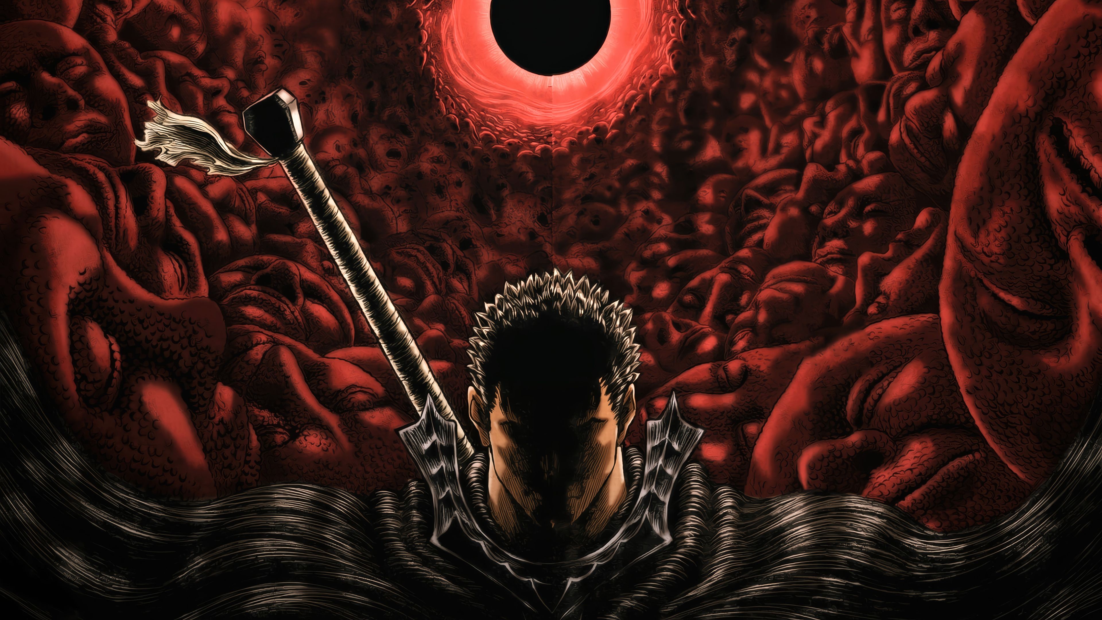 3840x2160 Guts Berserk Anime Wallpaper 4K HD PC k