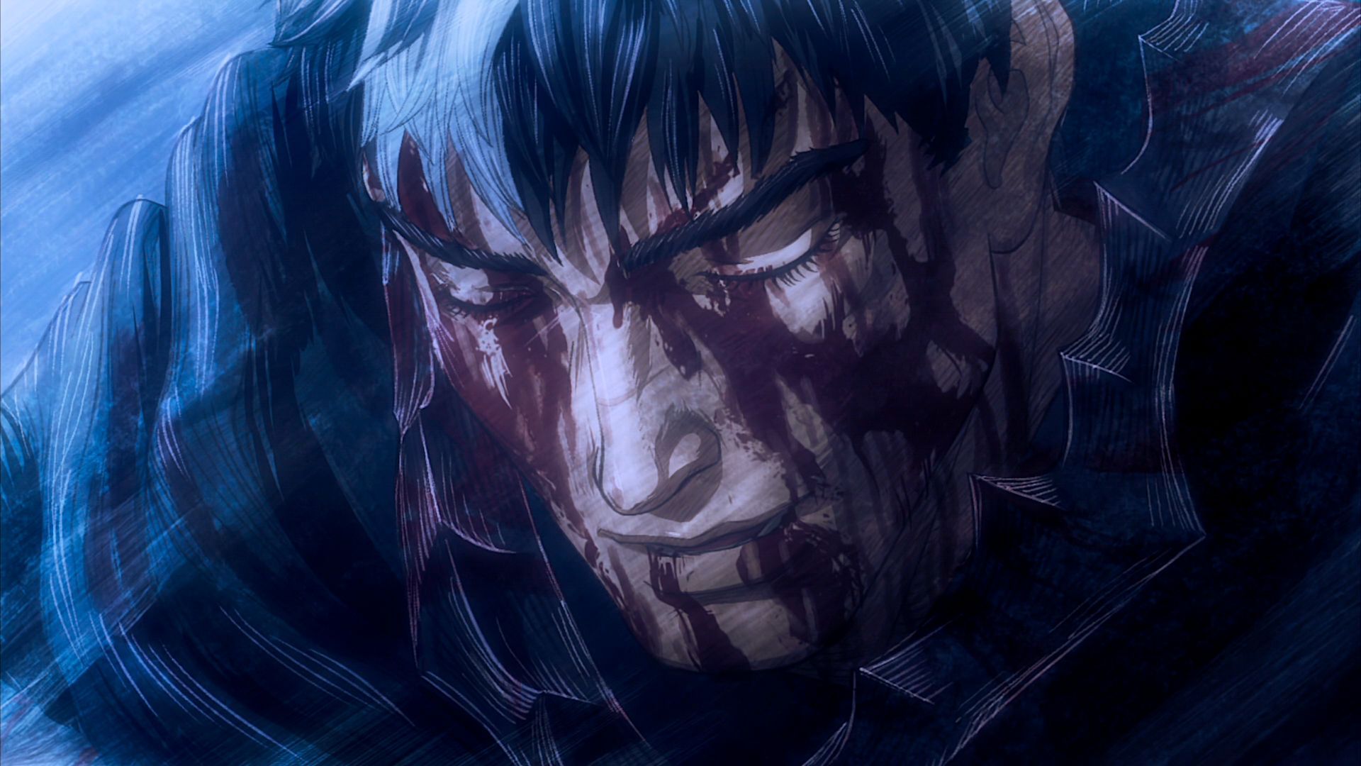 1920x1080 Desktop wallpaper: Guts (Berserk), Berserk (2016), Anime 4K free download for PC. 919107