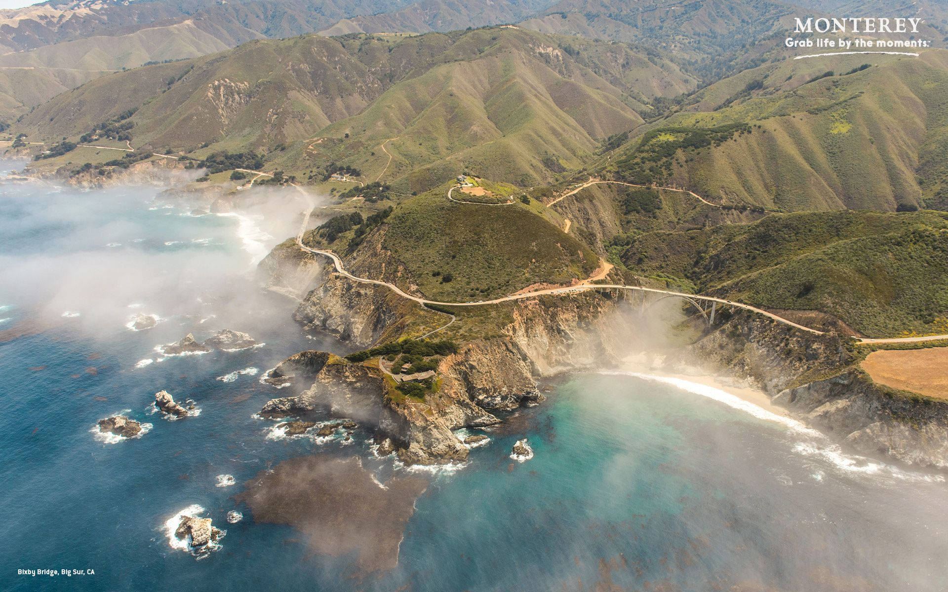 1920x1200 Download Big Sur Coastline MacOS Monterey Wallpaper