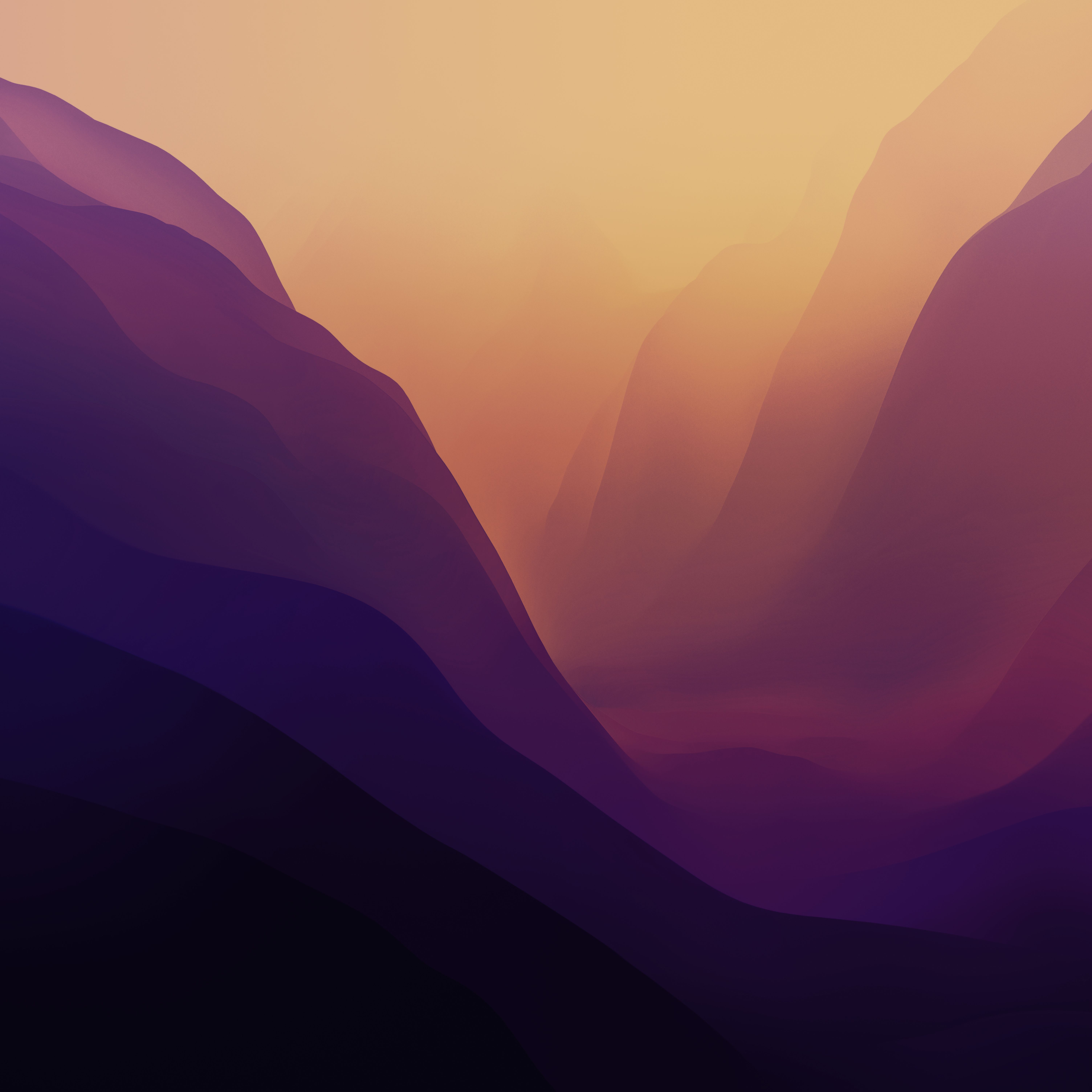6016x6016 macOS Monterey Stock Wallpaper and Background