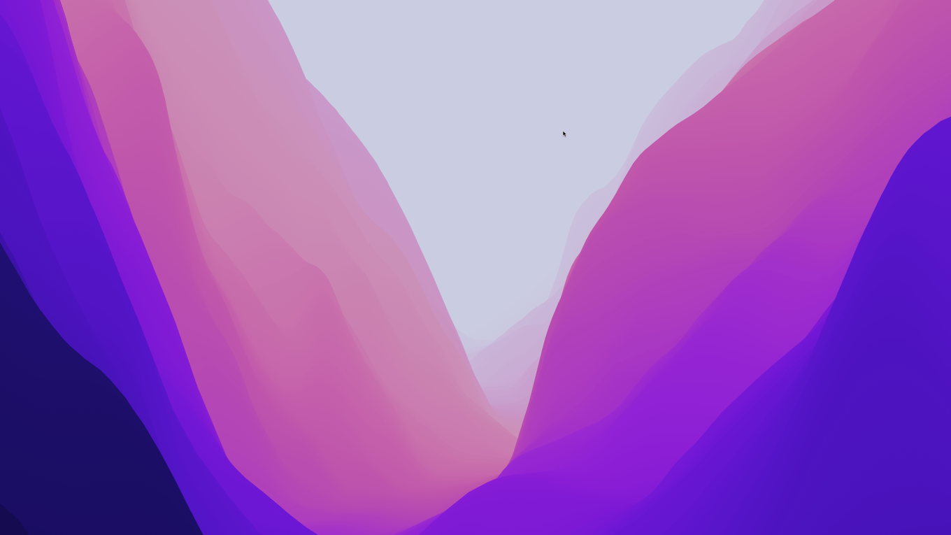 1360x765 Monterey's new screensaver is probably a trip through an underwater canyon