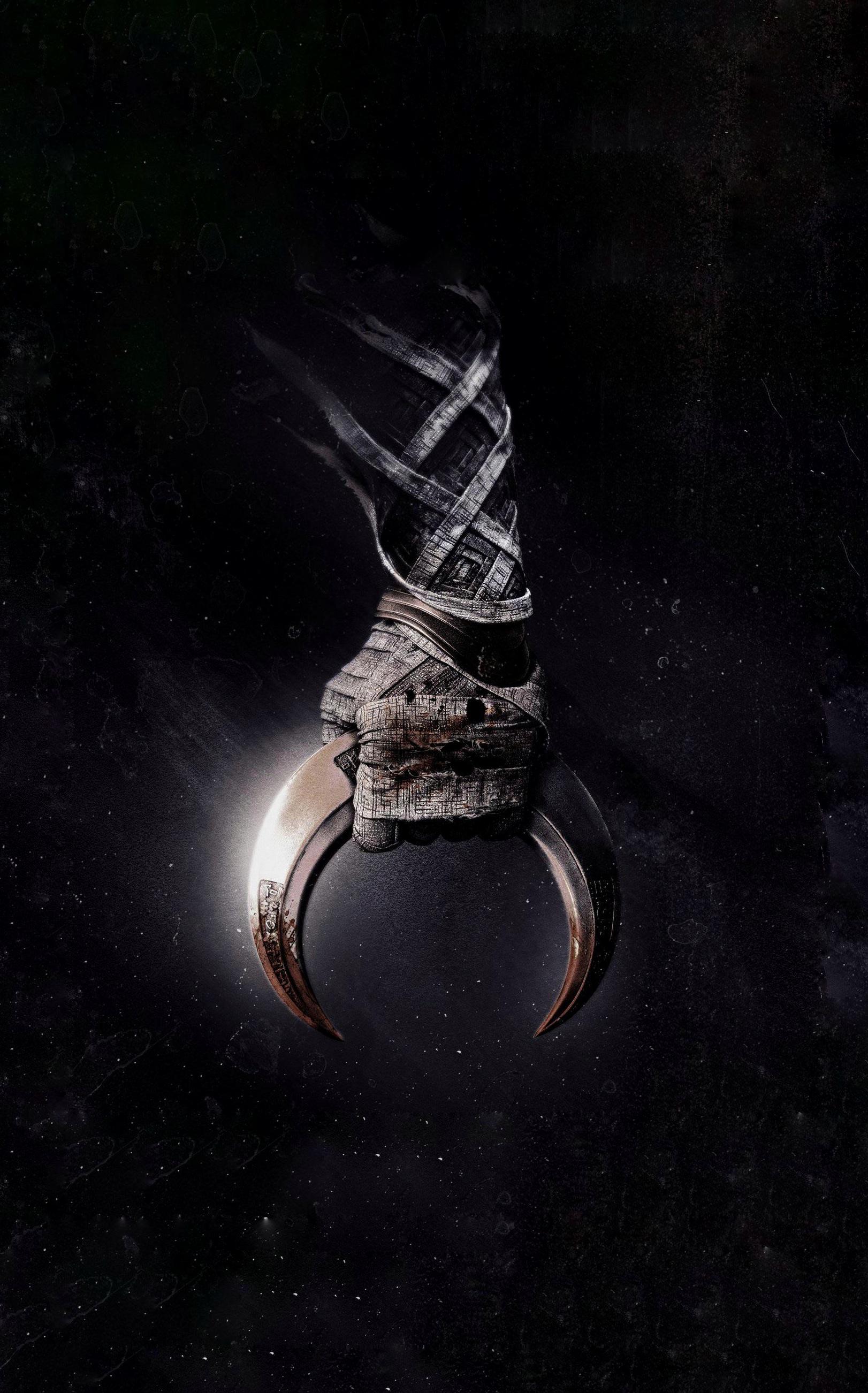 1622x2603 I edited the official Moon Knight poster and made a mobile wallpaper