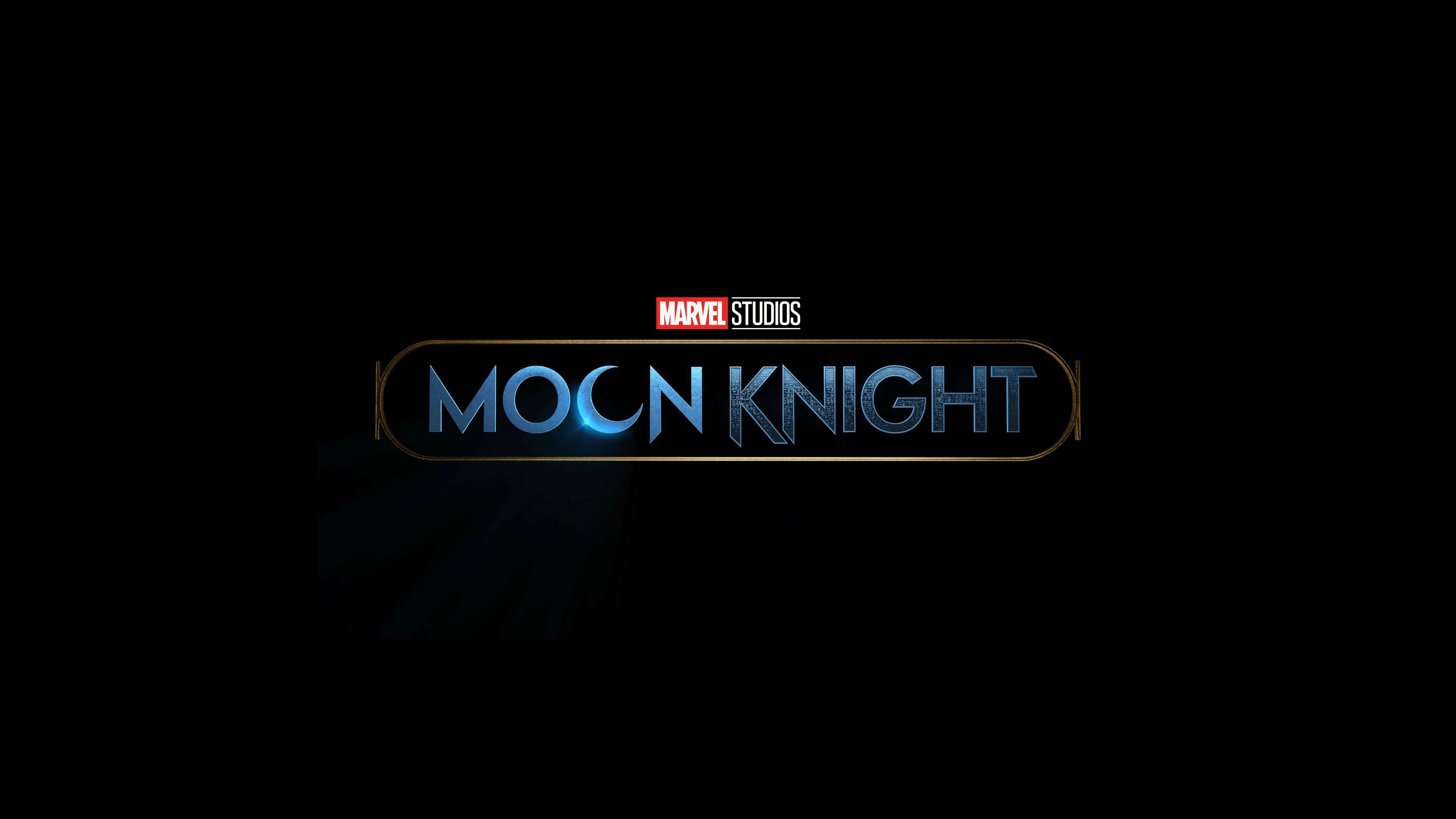 3556x2000 Moon Knight TV Show Logo HD Wallpaper