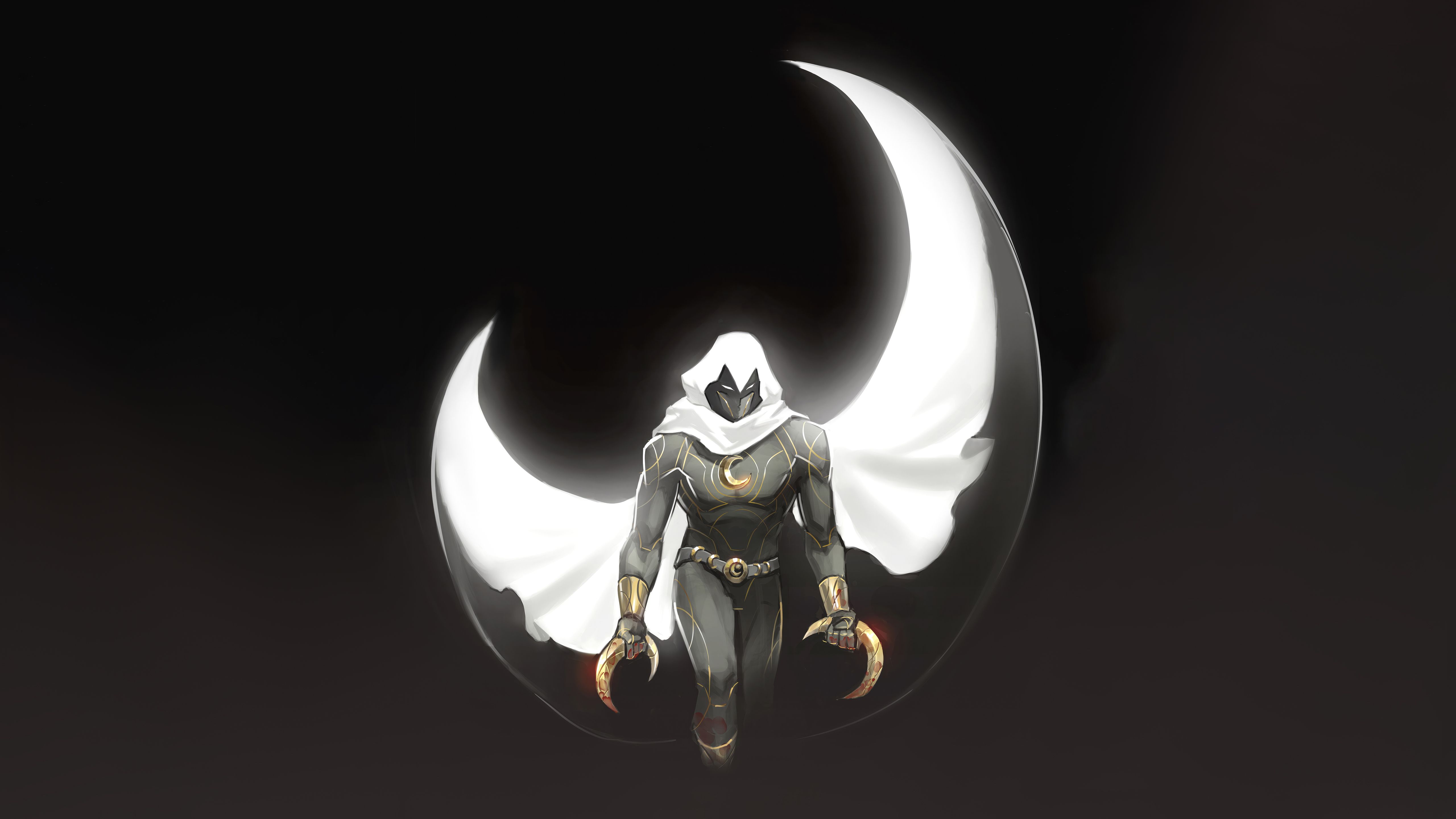 5120x2880 Mirrored Marvel Of Moon Knight Wallpaper, HD Superheroes Wallpaper, 4k Wallpaper, Image, Background, Photos and Picture