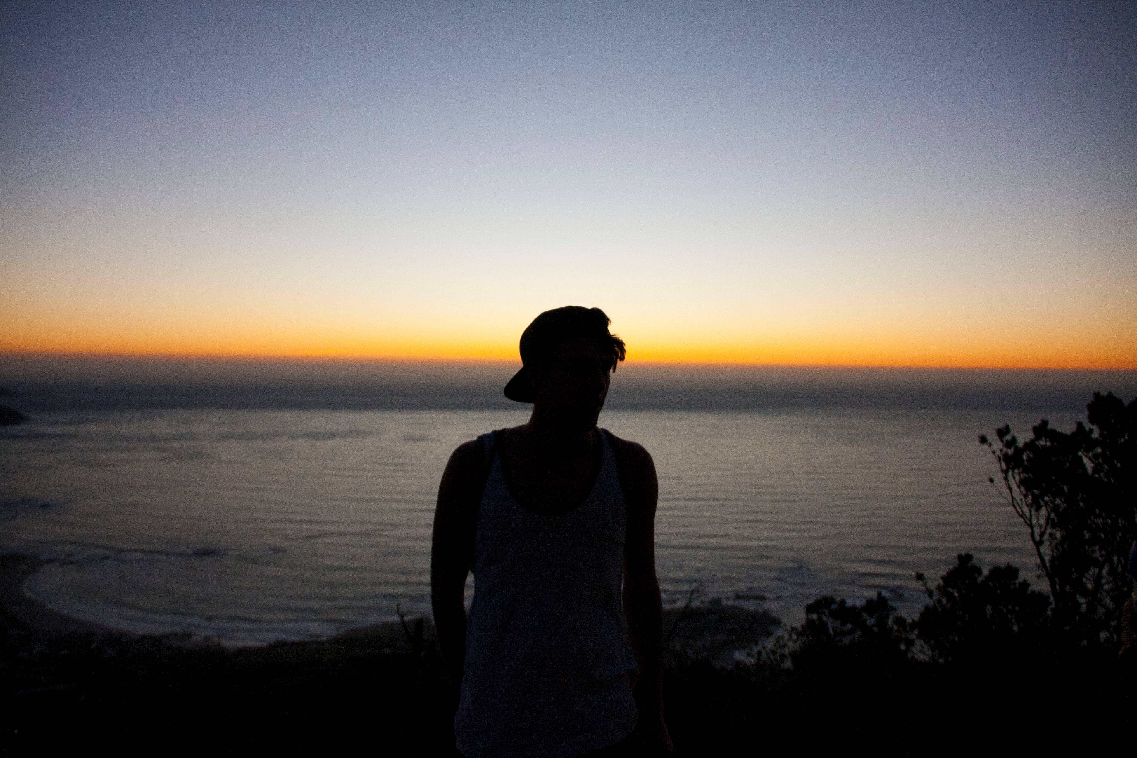 3888x2592 Download Silhouette Of Single Boy Wallpaper