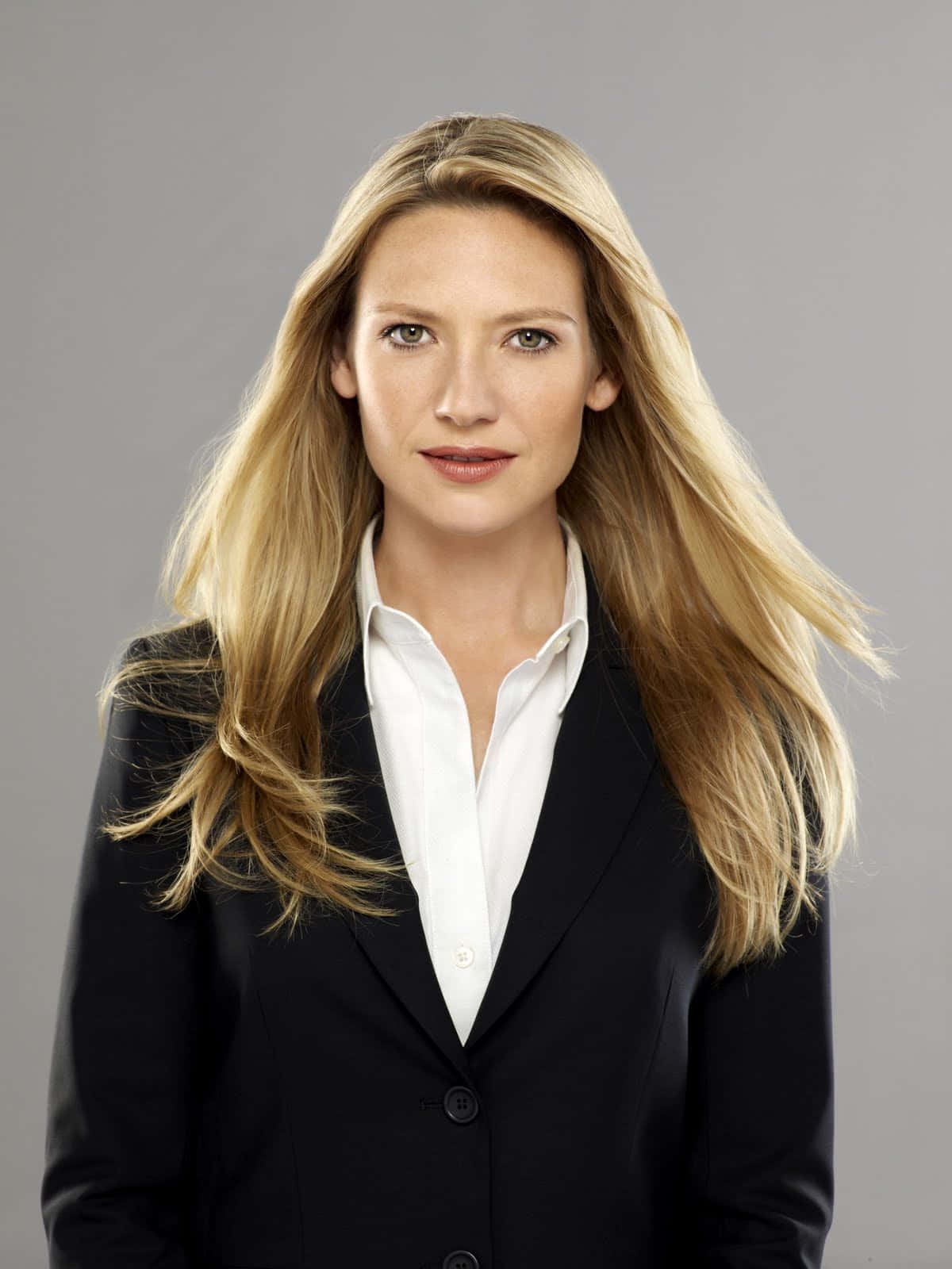 1200x1600 Download Anna Torv striking a graceful pose in an alluring black outfit Wallpaper