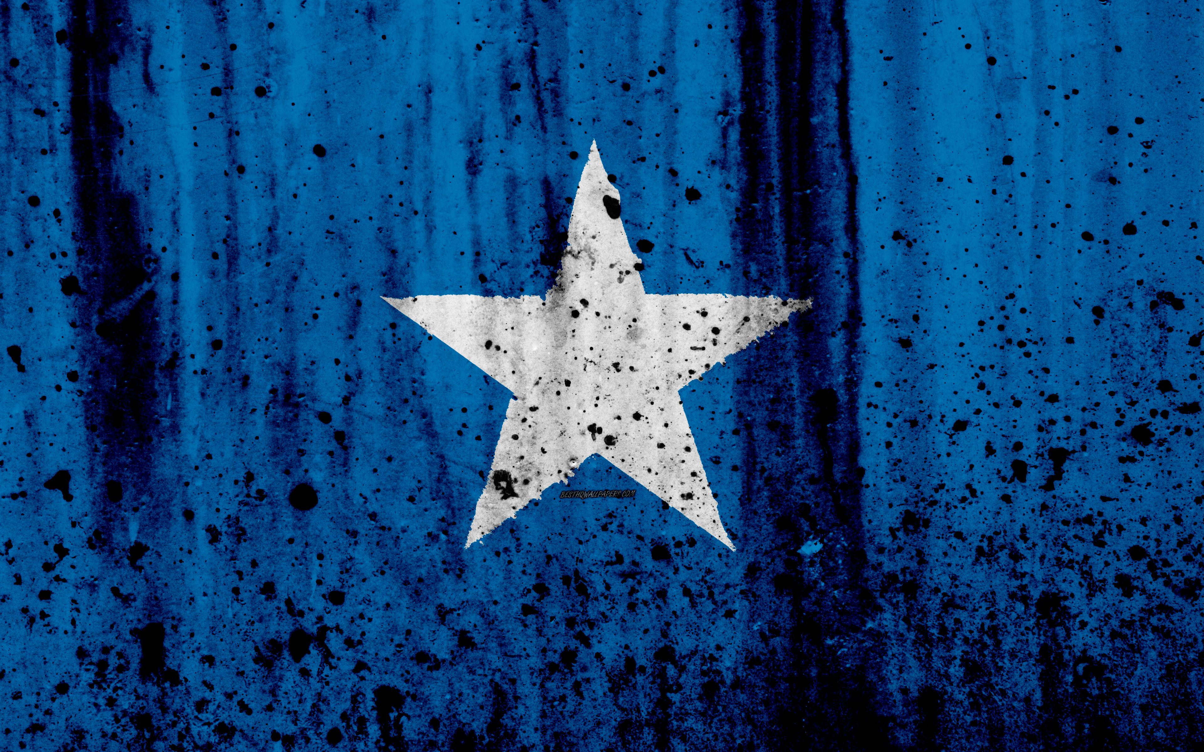 3840x2400 Free photo: Somalia Grunge Flag, African, Aged
