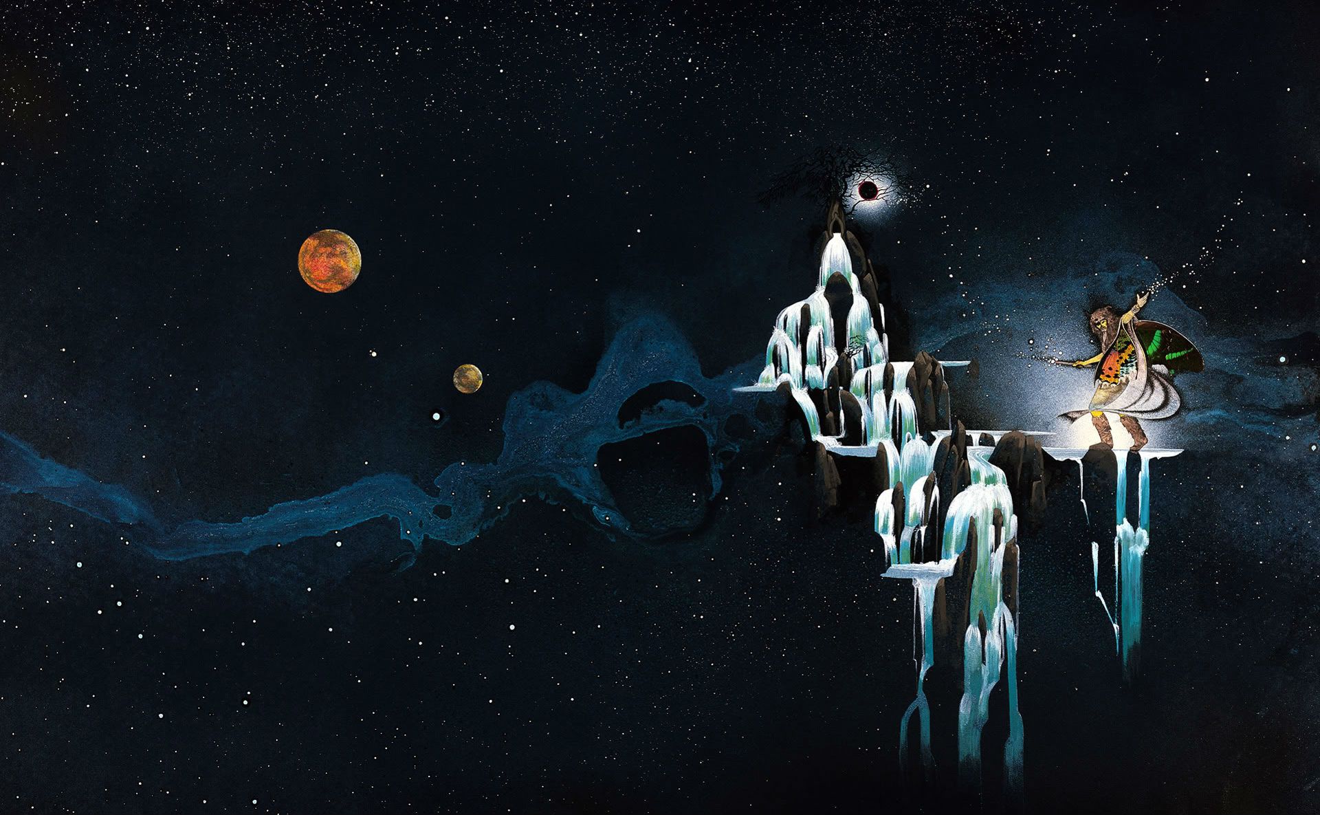1920x1185 Phone wallpaper: Uriah Heep, Psychedelic, Music, Sci Fi, Space 243811