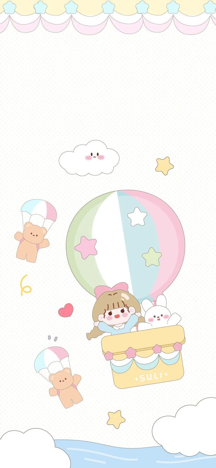 736x1593 Suliyoon background. Sullyoon wallpaper cute, Agere wallpaper, Sanrio hot air balloon