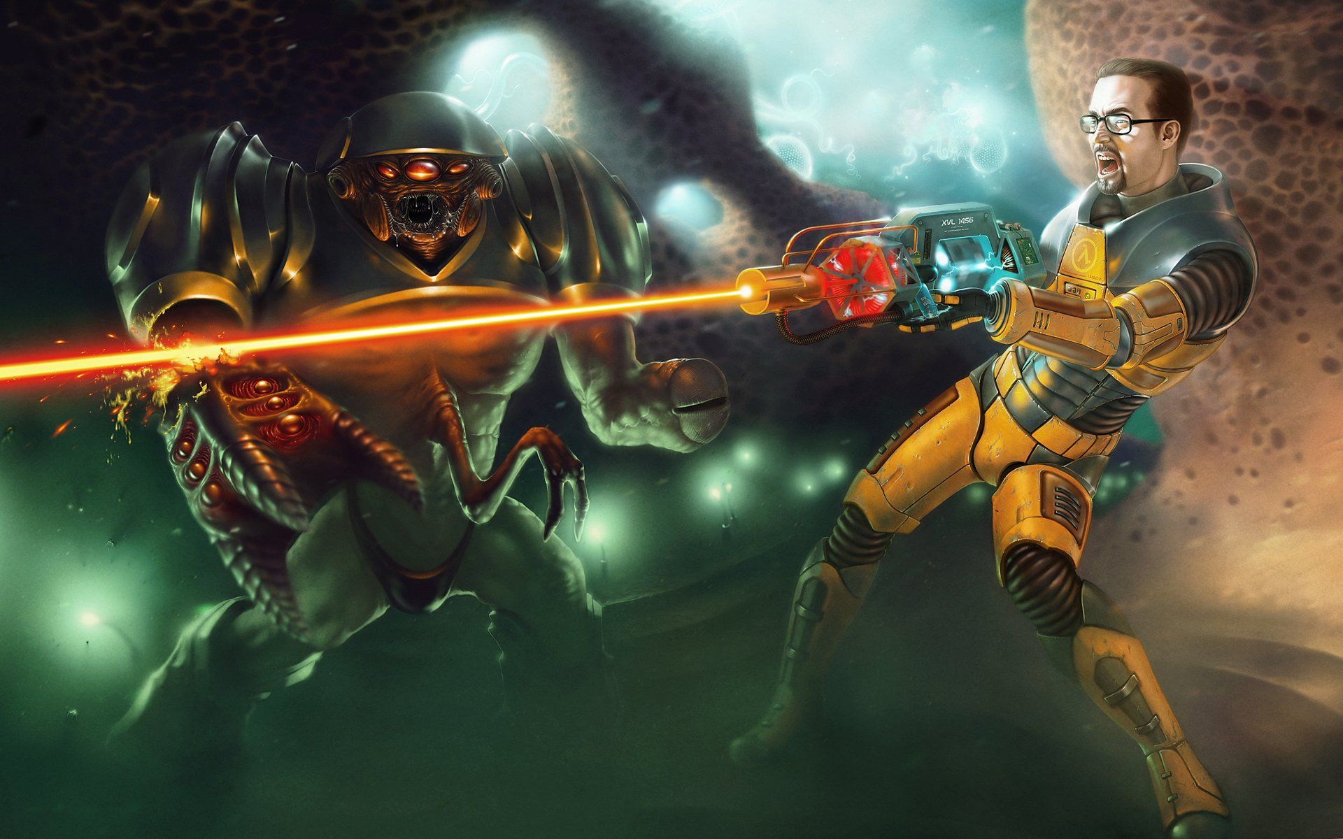 1920x1200 Half Life HD Wallpaper