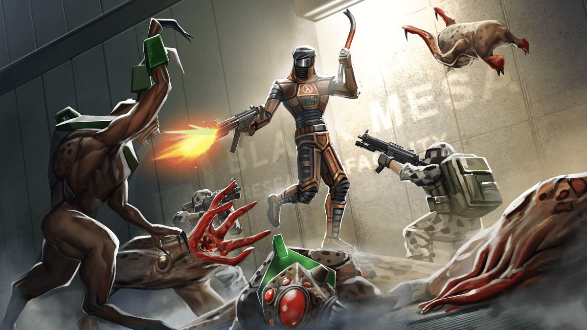 1200x675 What Is This? Key Art From Half Life: Element 64 In 4K As