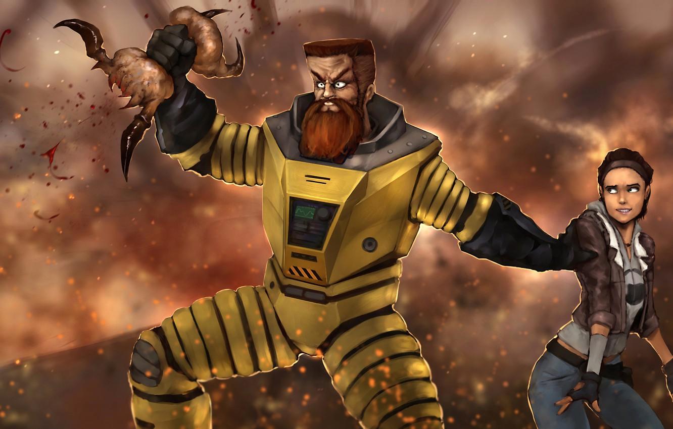 1332x850 Half Life 1 Wallpaper