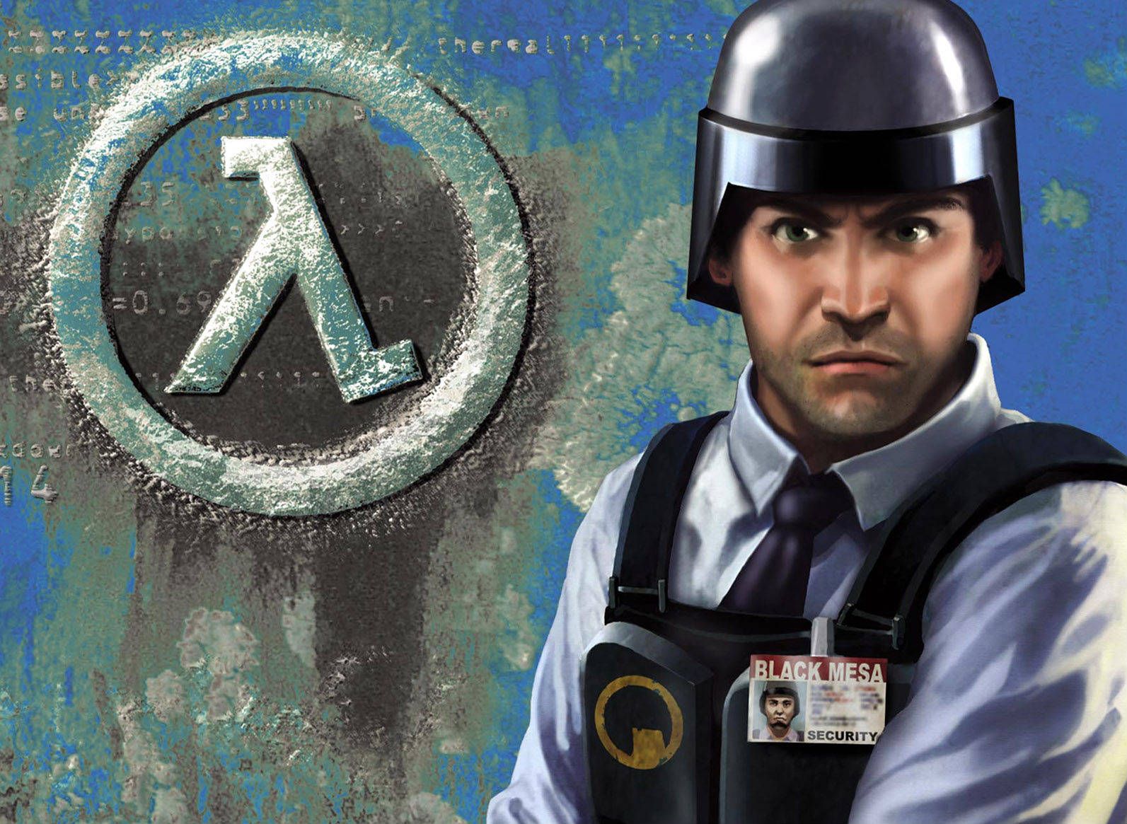 1593x1165 Download Half Life Barney Calhoun Wallpaper