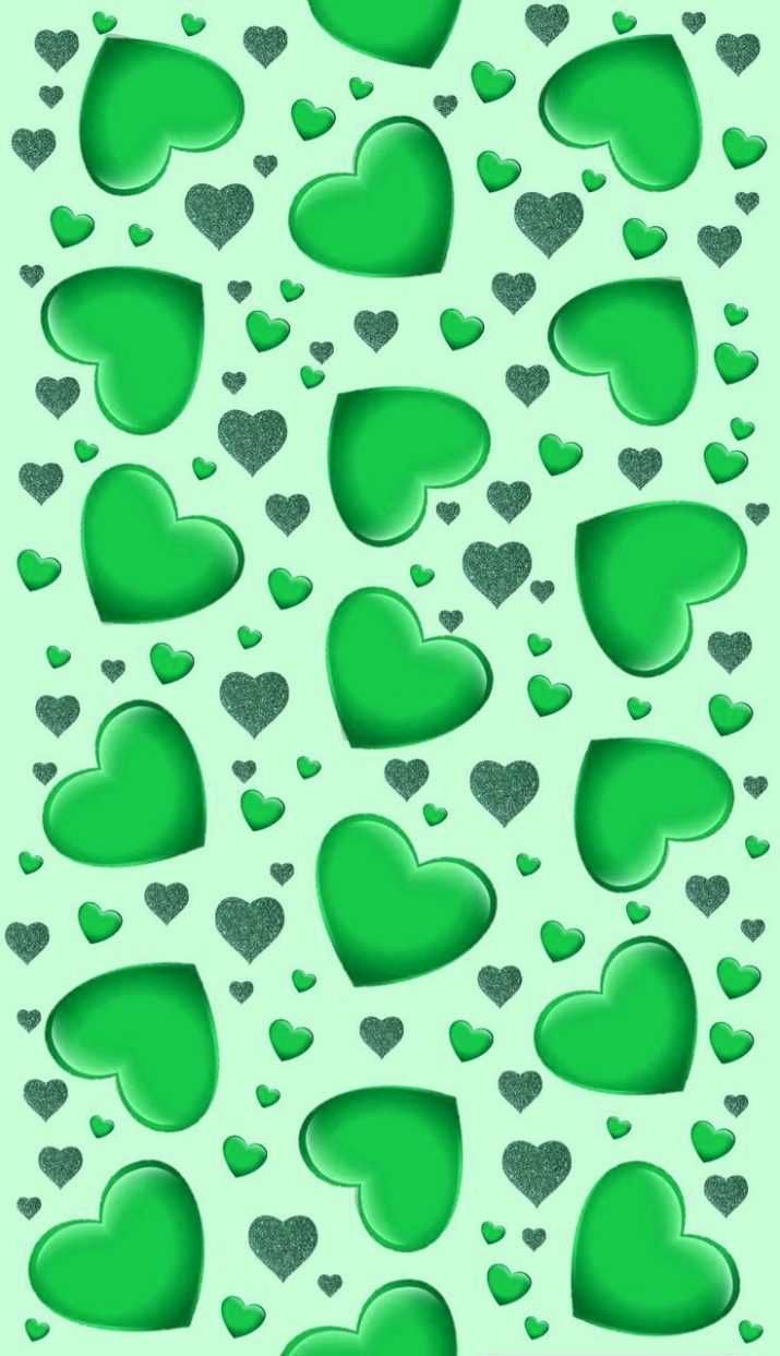 715x1243 Green Emoji Wallpaper