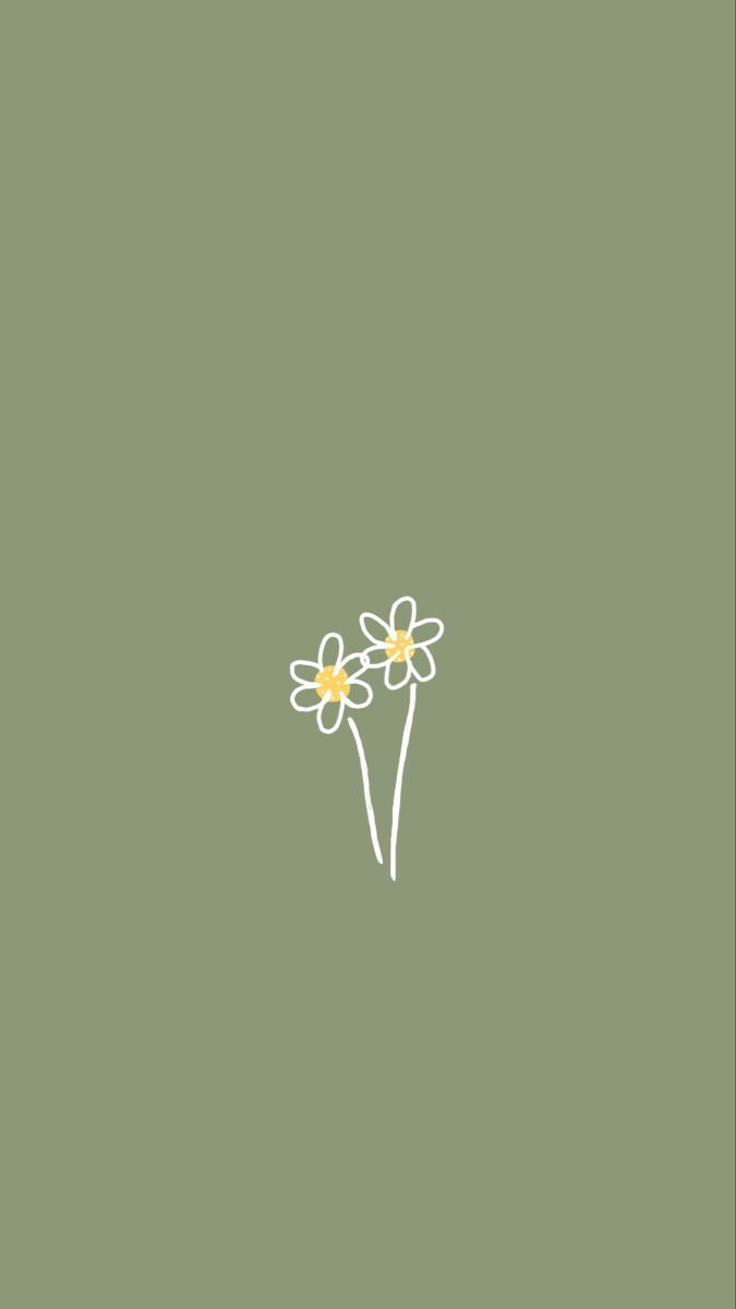 675x1200 Green Wallpaper with Love and Daisies. Logo di instagram, Layout fotografici, Wallpaper per telefono