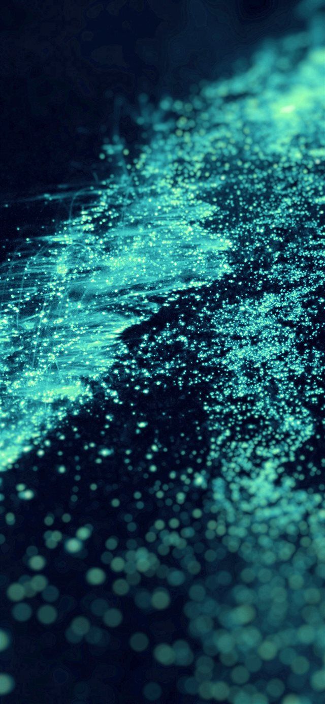 640x1385 Sea Of Lights Dark Green Night Love Nature iPhone X Wallpaper Free Download