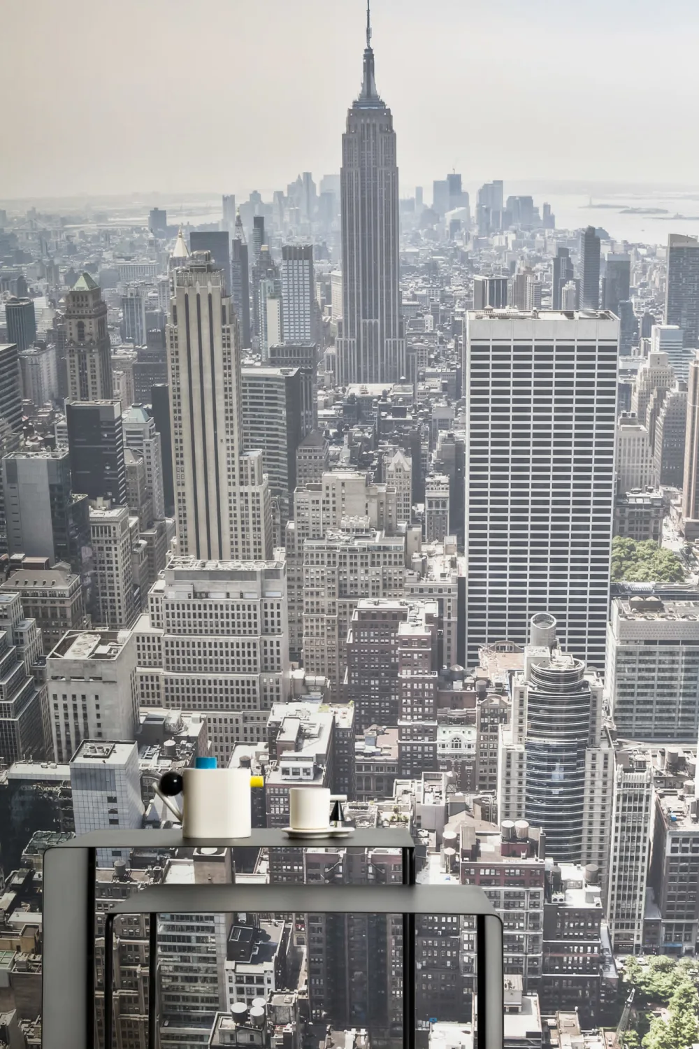 1000x1500 New York Aerial View Wallpaper Mural