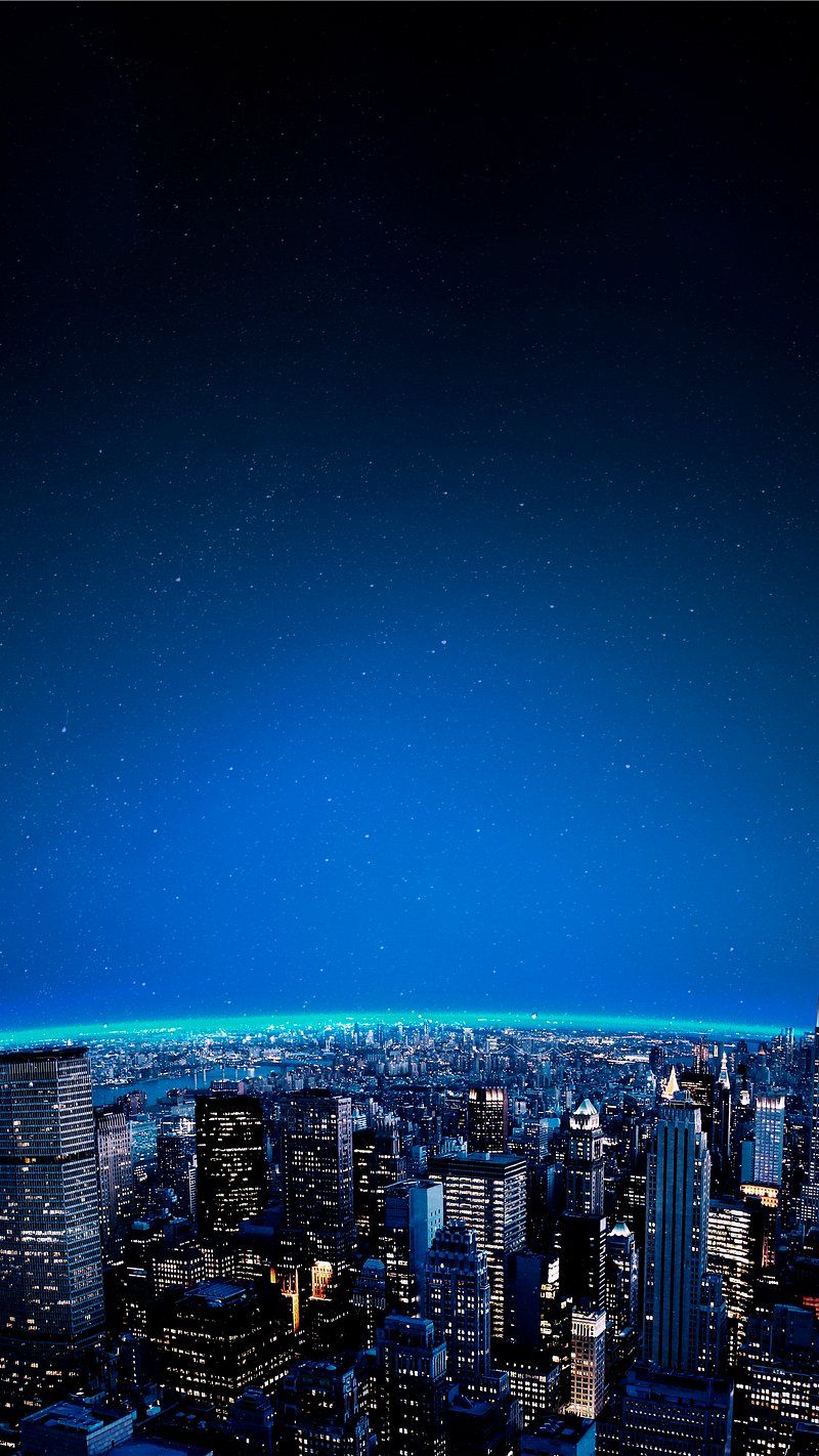 800x1422 Night cityscape desktop wallpaper, metropolitan