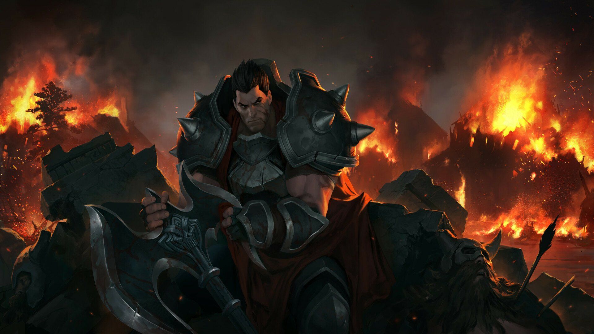 1920x1080 Download Darius (League Of Legends) Video Game Legends Of Runeterra HD Wallpaper
