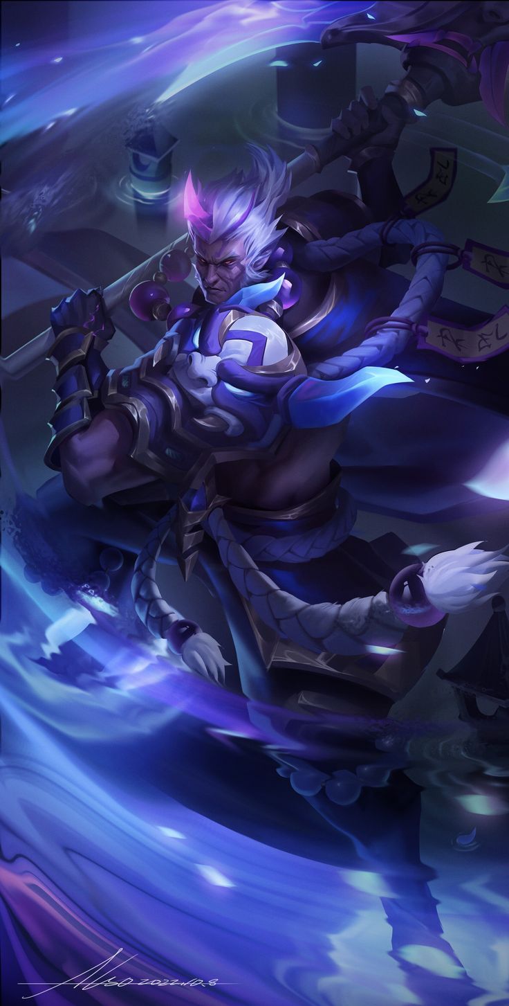 736x1453 Spirit Blossom Darius Fanart, AL SO