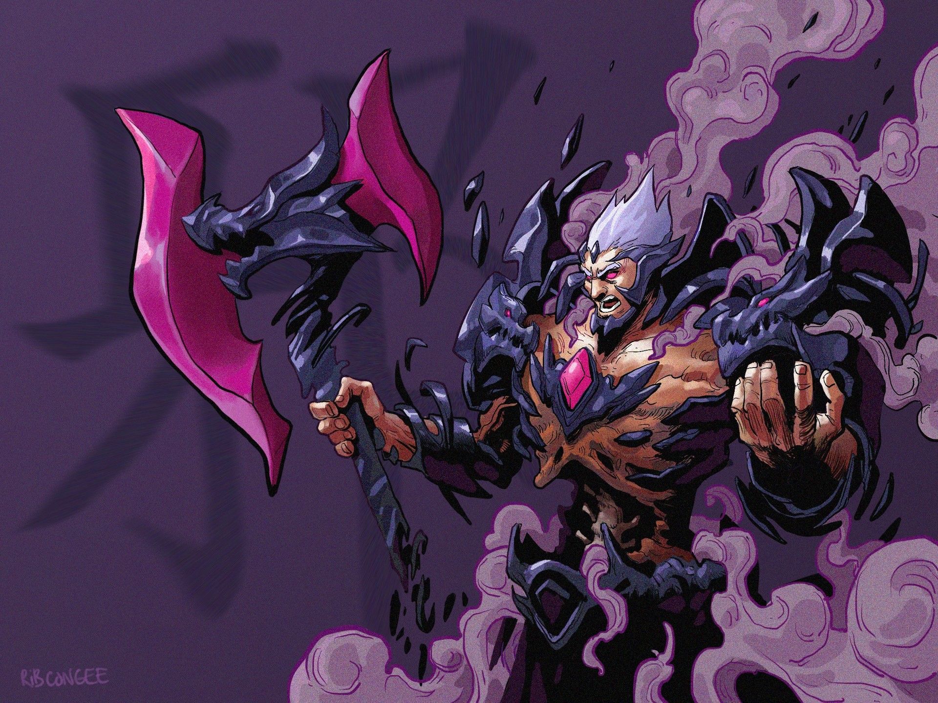 1920x1440 Tuấn Việt king Darius fanart