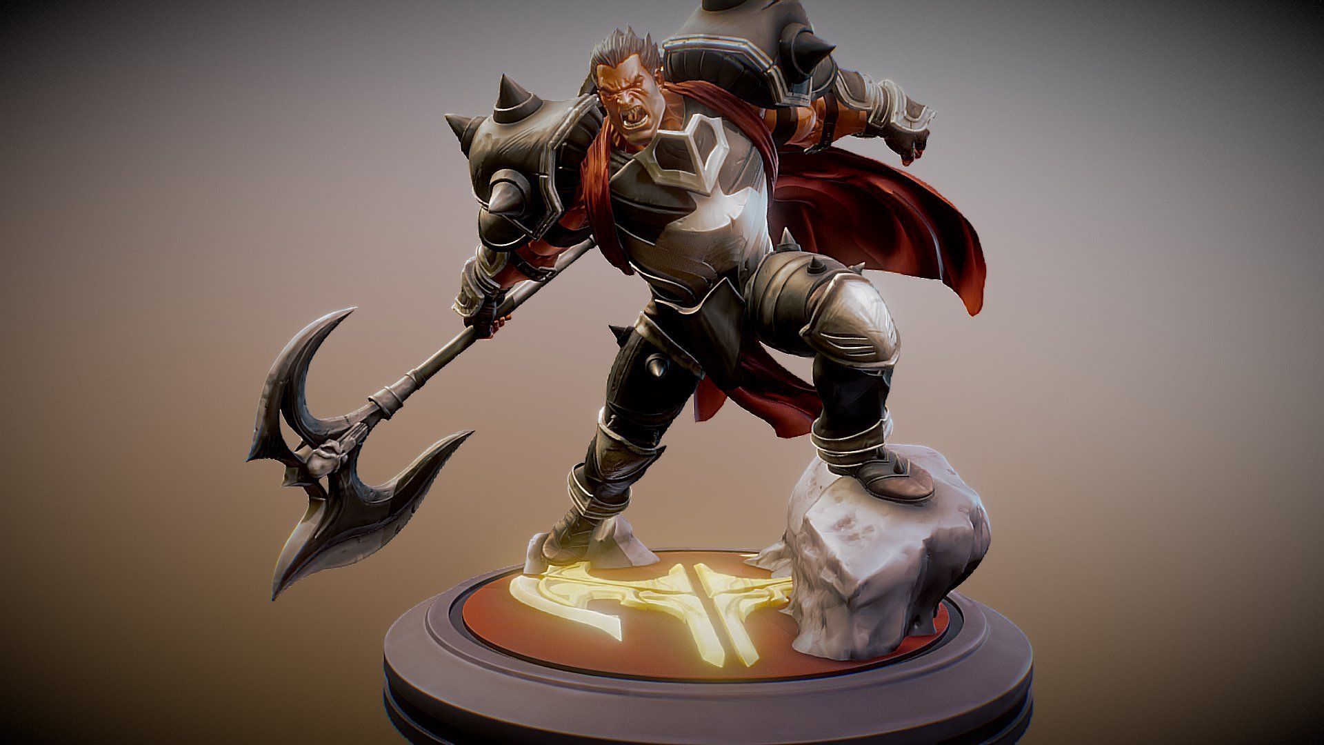 1920x1080 Darius Fanart of Legends model by CG PYro CG Makers [da28be3]