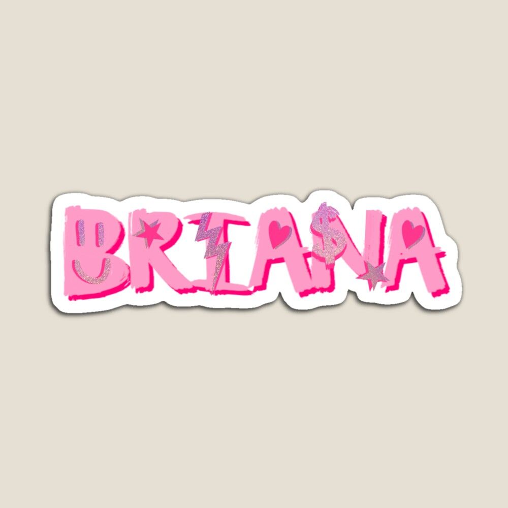 1000x1000 BRIANA name Greeting Card