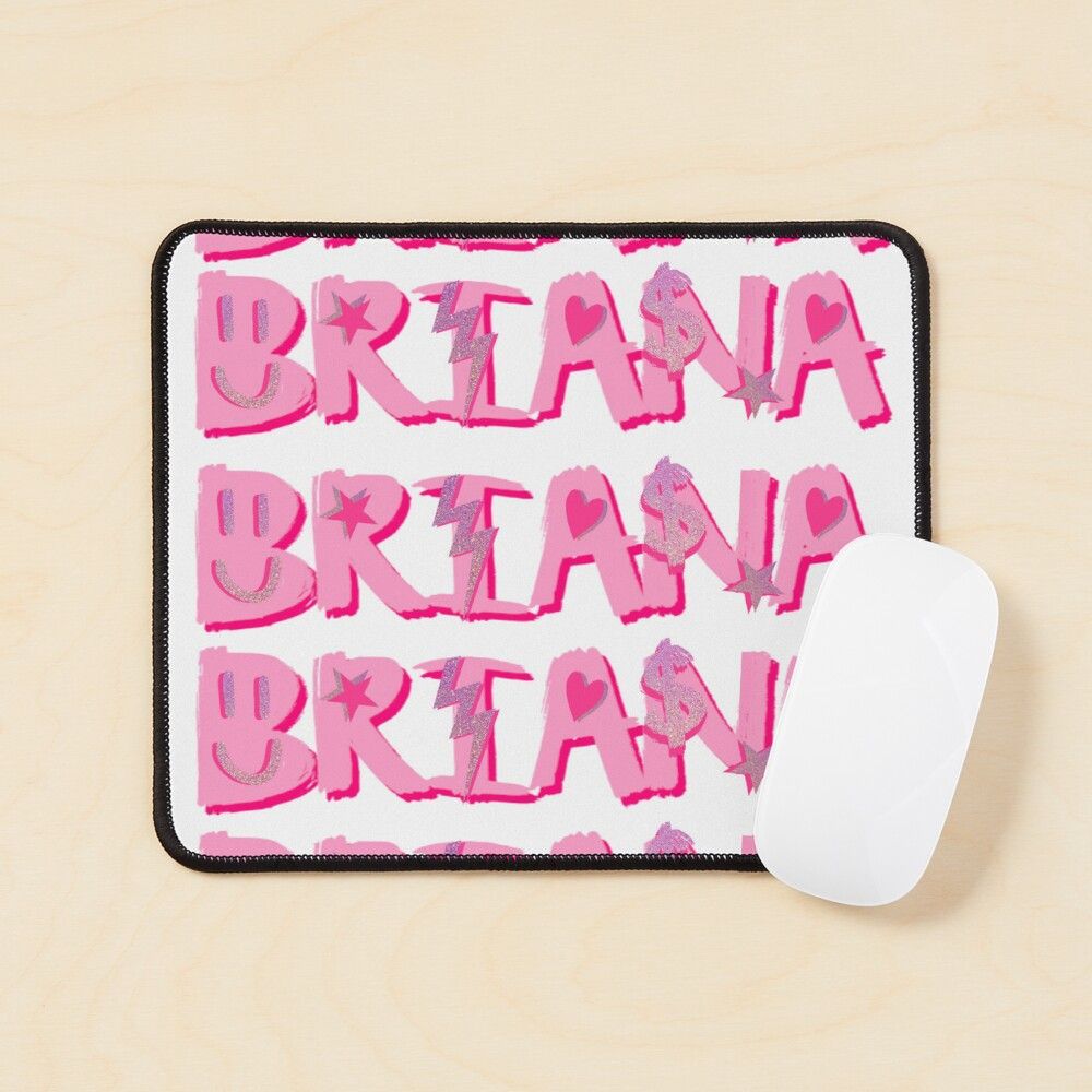 1000x1000 BRIANA name Poster