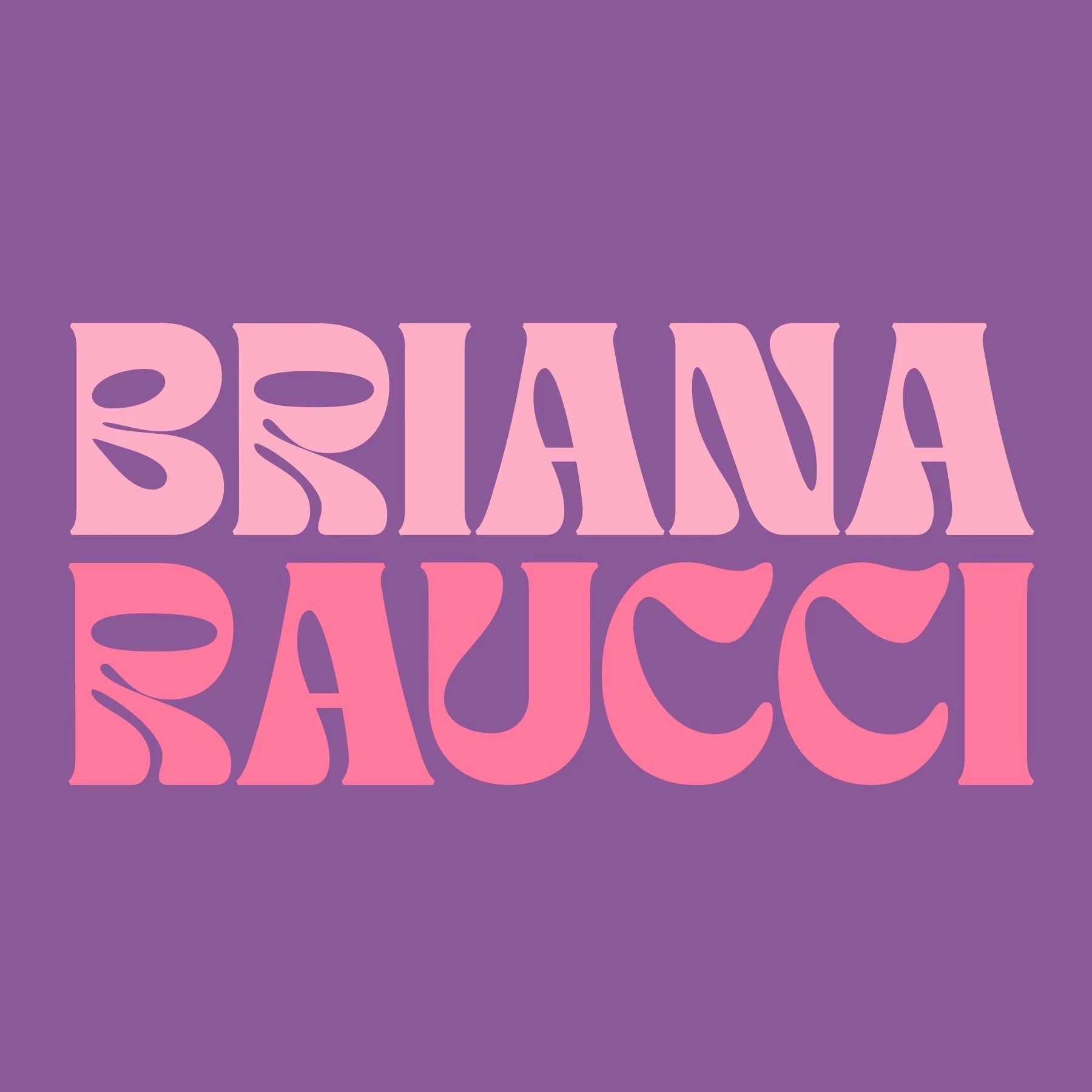 1800x1800 Briana Raucci Original Logo Sticker