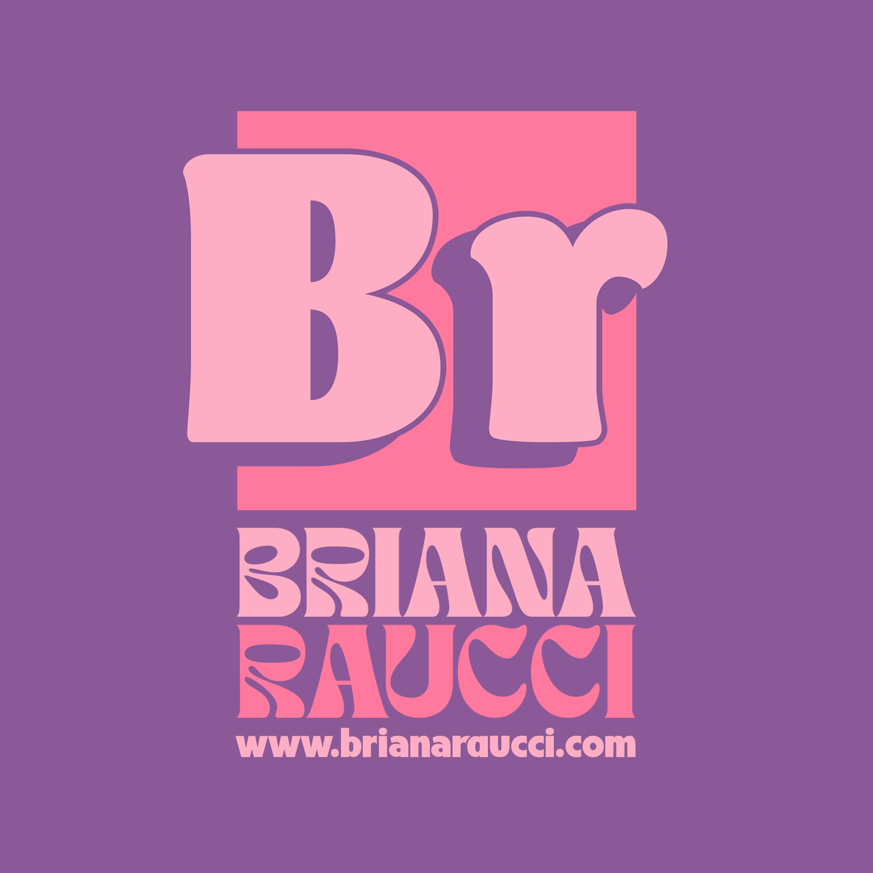 1800x1800 Briana Raucci Original Logo Sticker