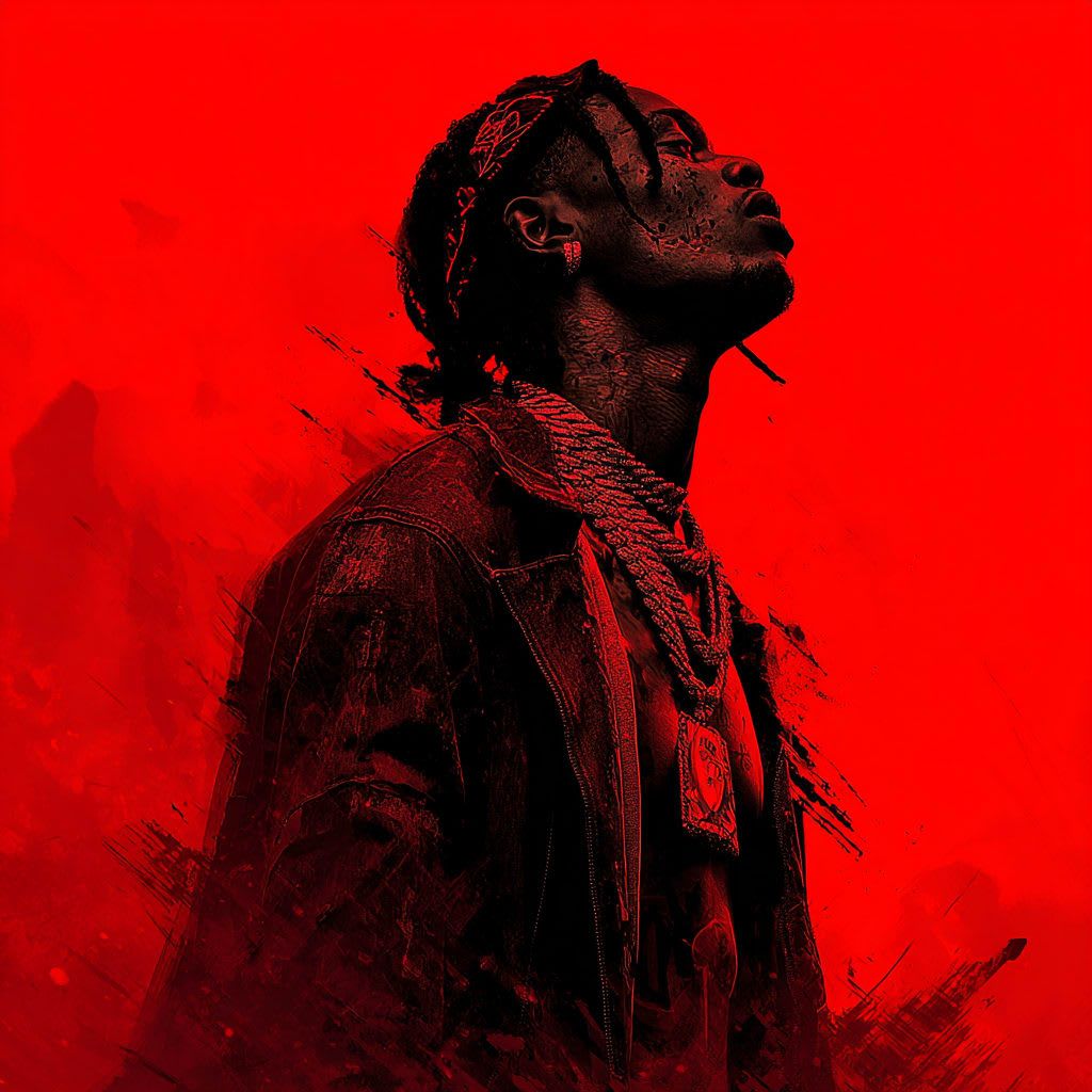 1024x1024 Custom music album cover, album cover art, cover art design