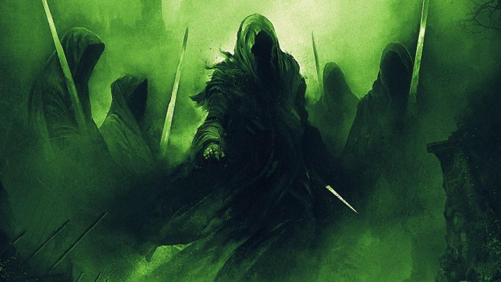 1920x1080 Did the Nazgûl become wraiths only when their mortal body died? Or was it more instantaneous just once Sauron put on the ring of power for the first time?