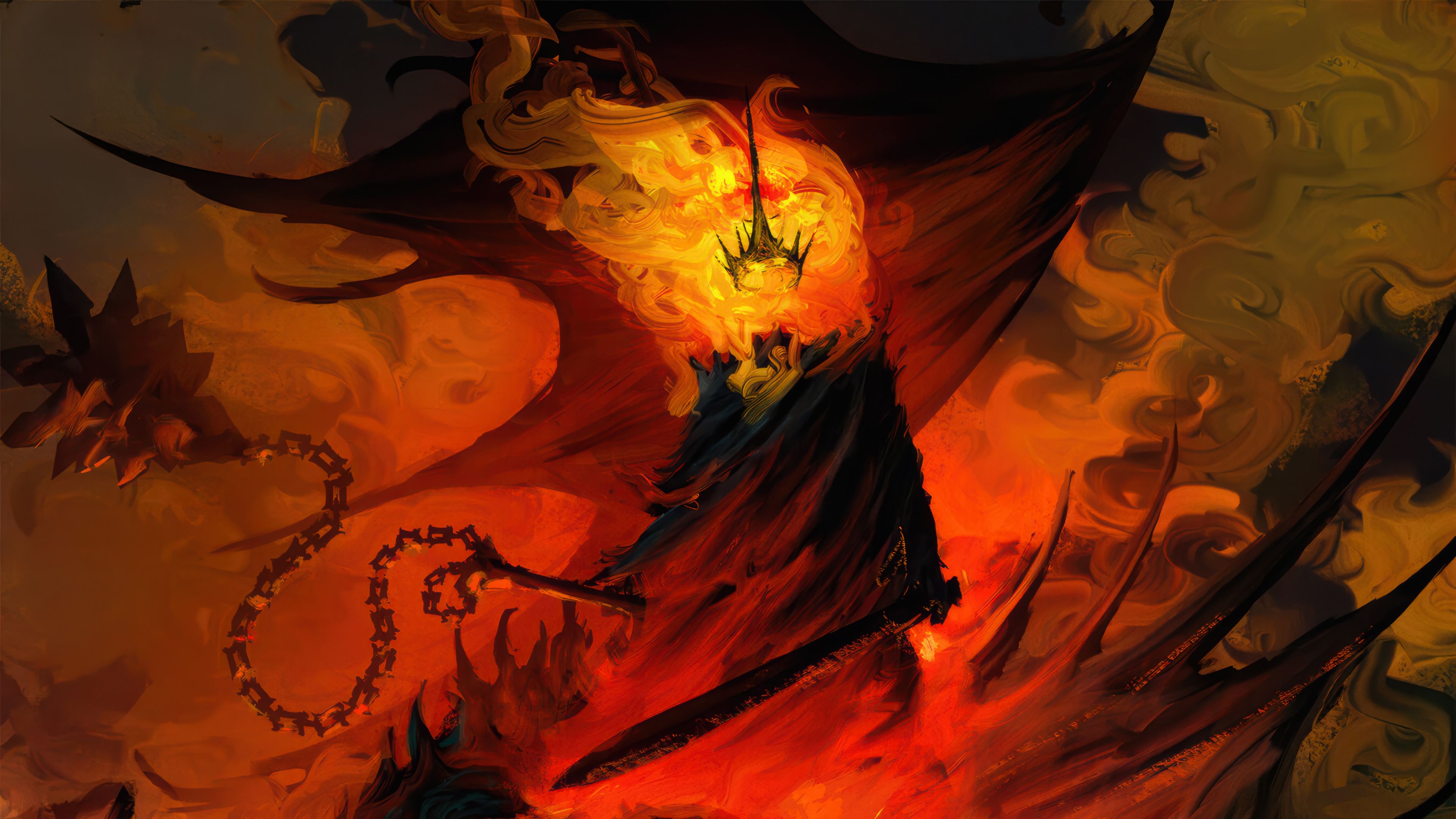 3840x2160 Witch King Nazgul Lord of the Rings 4K Wallpaper PC HD