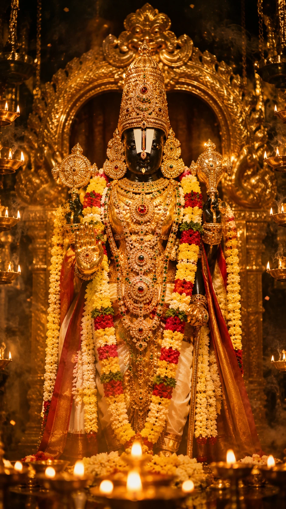 941x1672 Tirupati Balaji Wallpaper HD