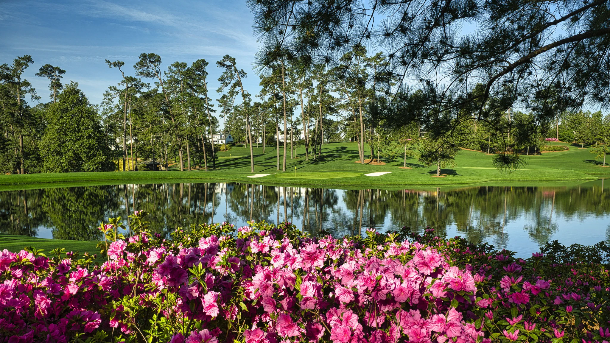 2048x1152 The Masters on X: Good afternoon from Augusta National Golf Club. #themasters / X