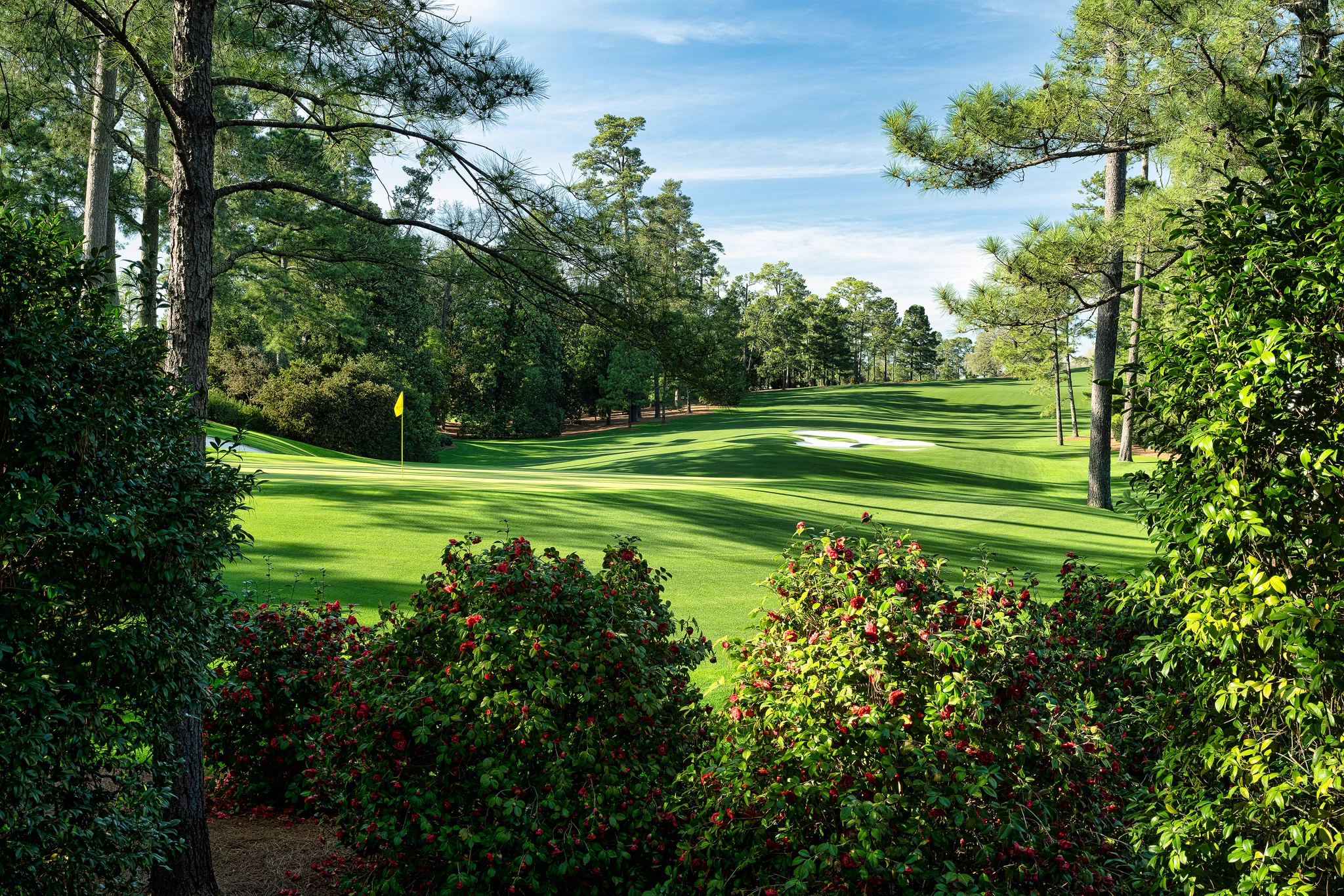 2048x1366 The Masters On X: Up And Down: The Elevation Changes Across Augusta National Always Impress The Patrons And Challenge The Competitors. Hole Nos. 10 And 18 Display The Most Dramatic Drop Offs On
