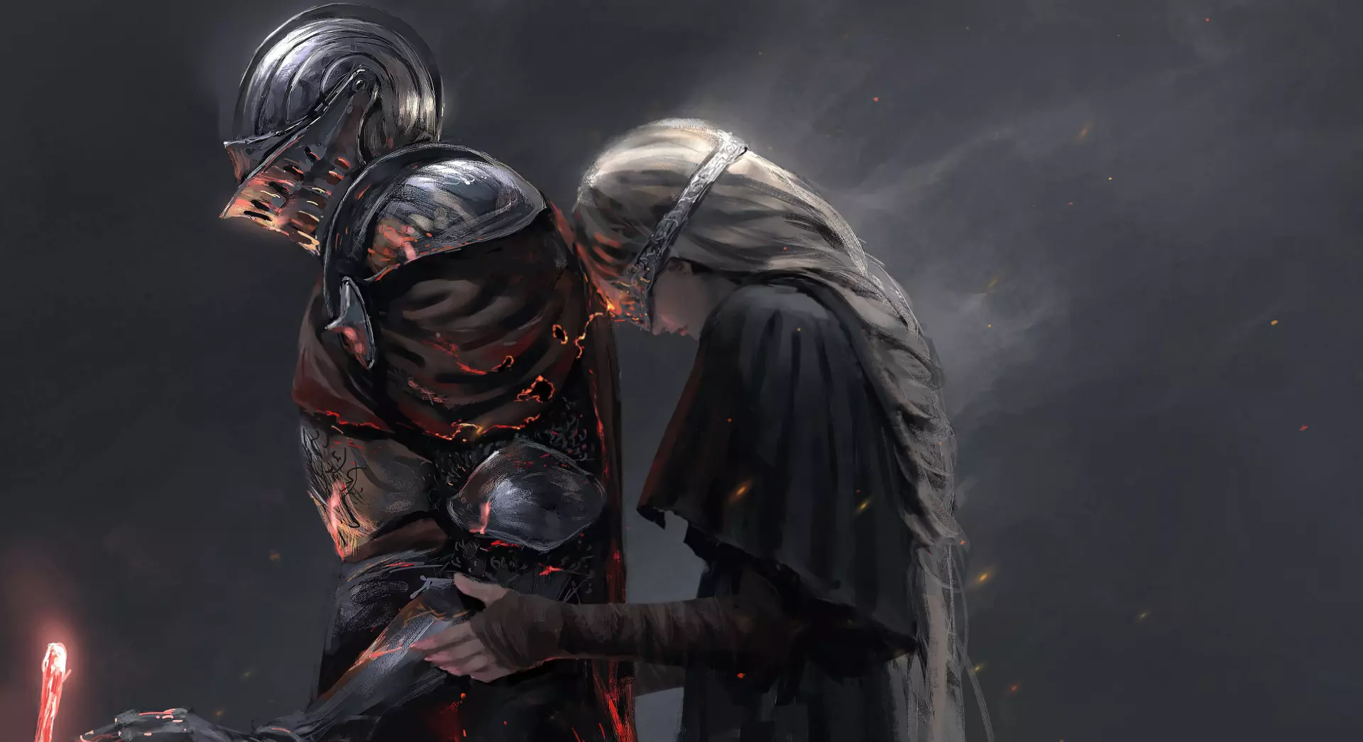 1920x1045 Live wallpaper DARK SOULS III 4K download on