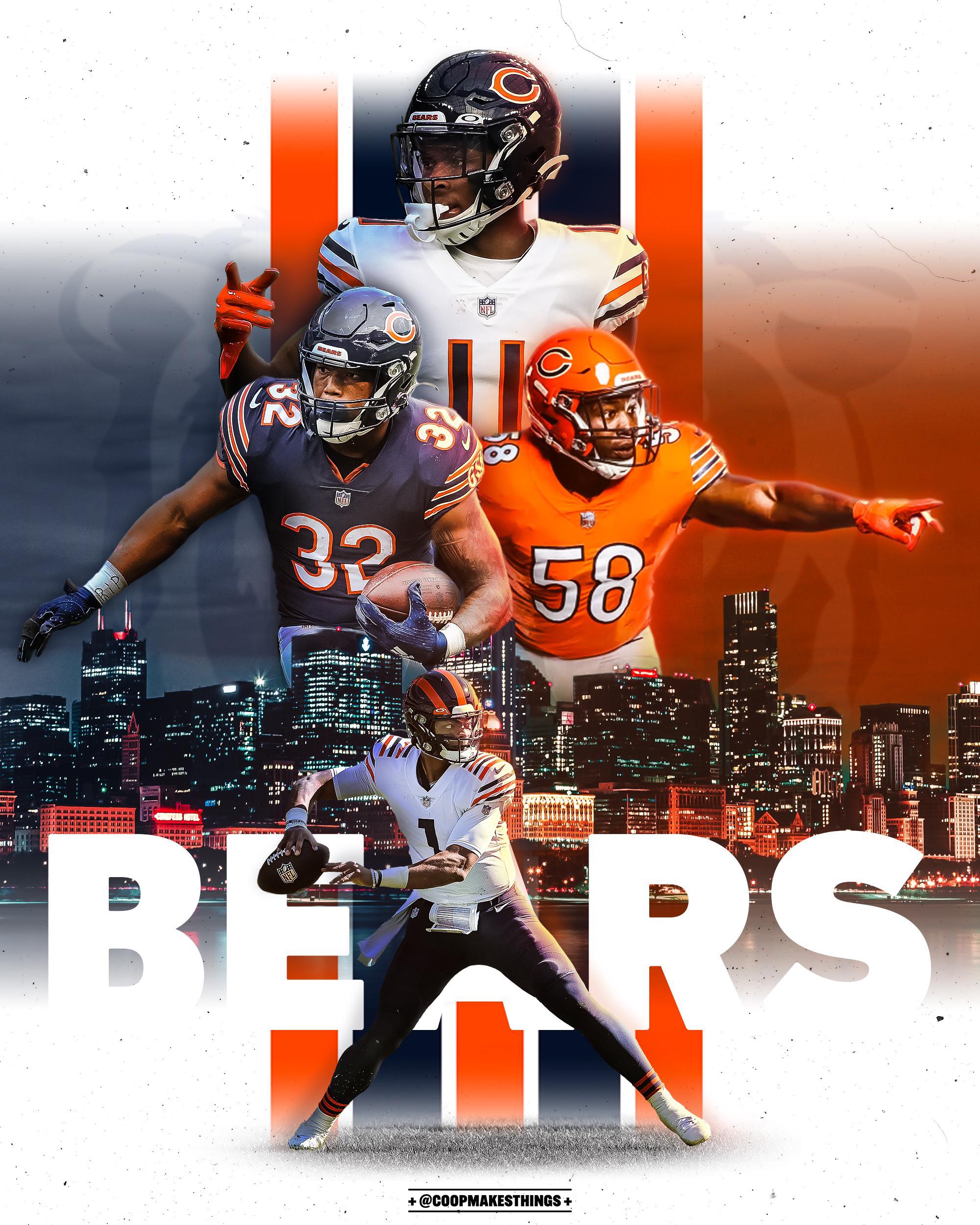 2000x2500 Made this to celebrate the upcoming season Here's hoping Ro gets signed soon! LFG Bears