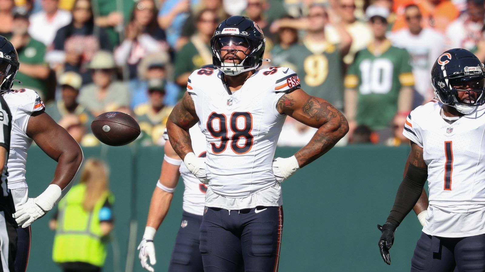 1600x900 Montez Sweat: Chicago Bears DE suspended for PED policy violation