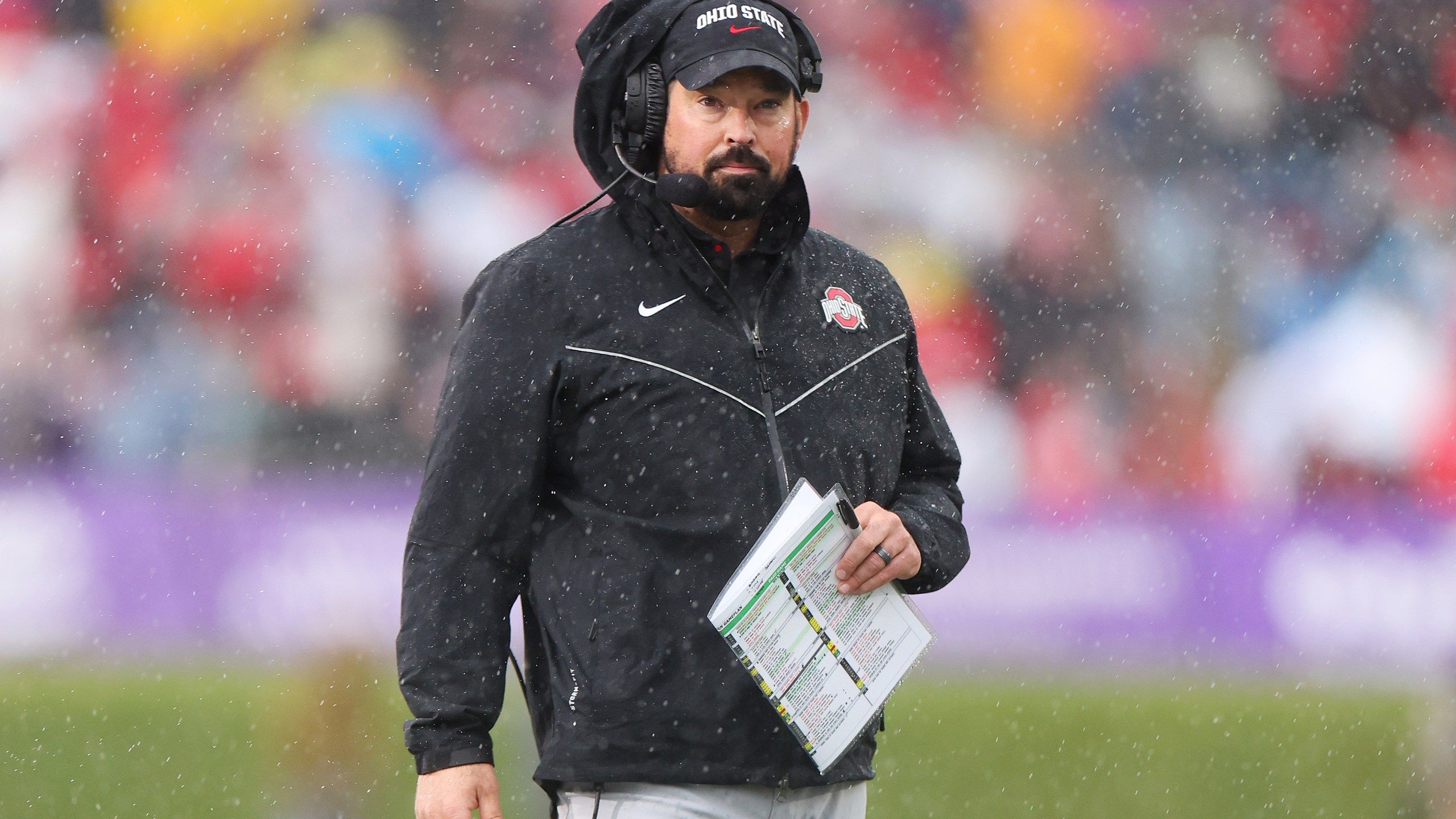 2560x1440 Ohio State football coach Ryan Day on playing Georgia
