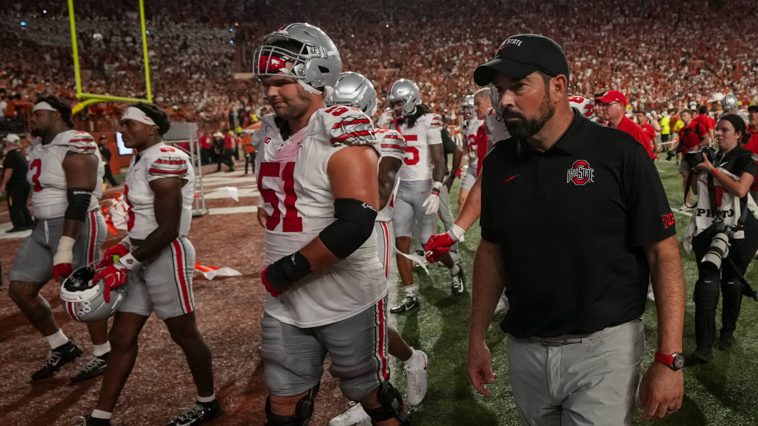 2560x1440 Ohio State Buckeyes' Brutal Loss To Texas Shows Ryan Day Hasn't Learned's Sports