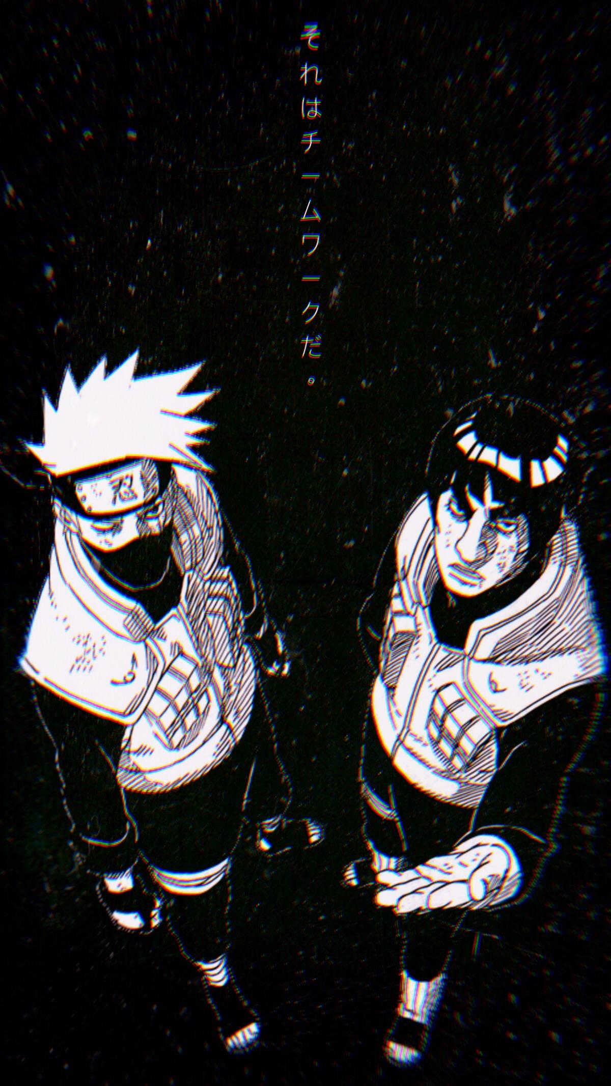 1200x2133 Kakashi And Guy Wallpaper