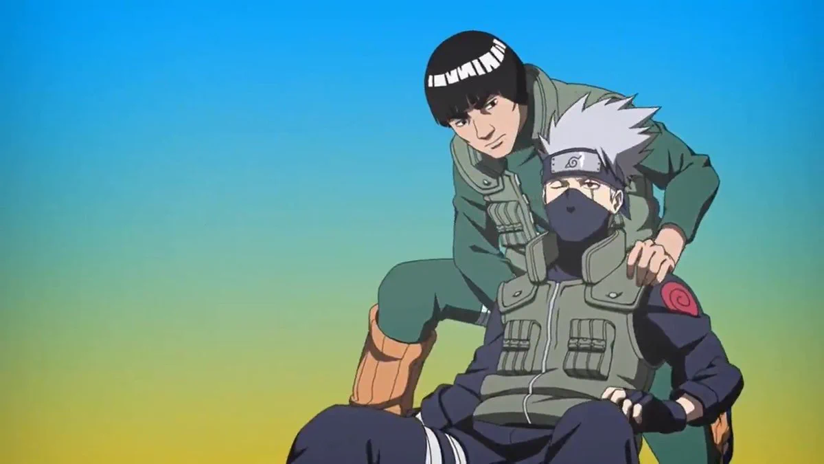 1200x675 Flowers, kakagai lovebot على X: A more direct parallel, Guy and Kakashi watch Naruto pick a fight with Sasuke in the schoolyard and note that they'll be tough students, after which, Gai