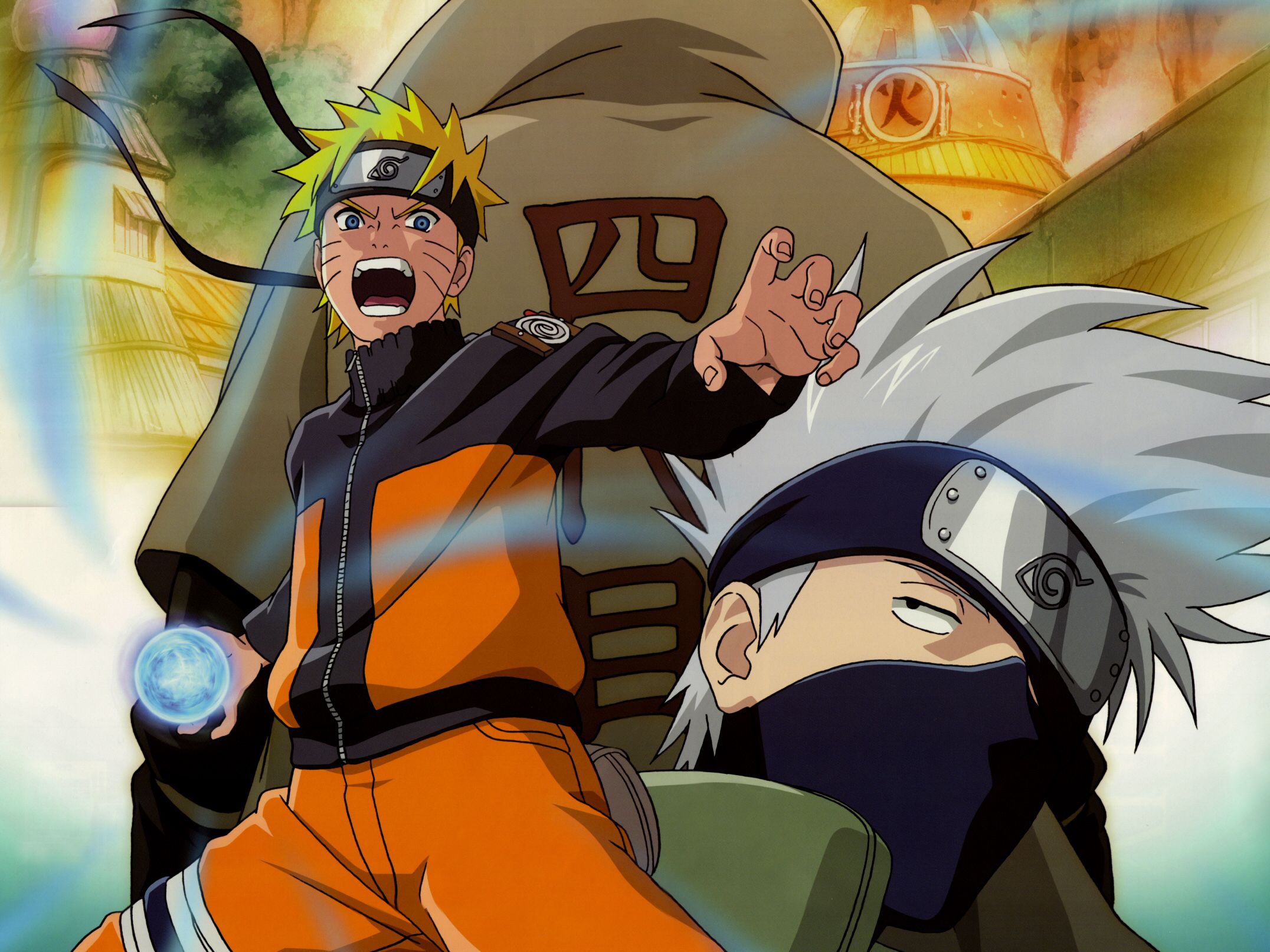 2152x1614 Naruto & Kakashi HD Wallpaperx1614